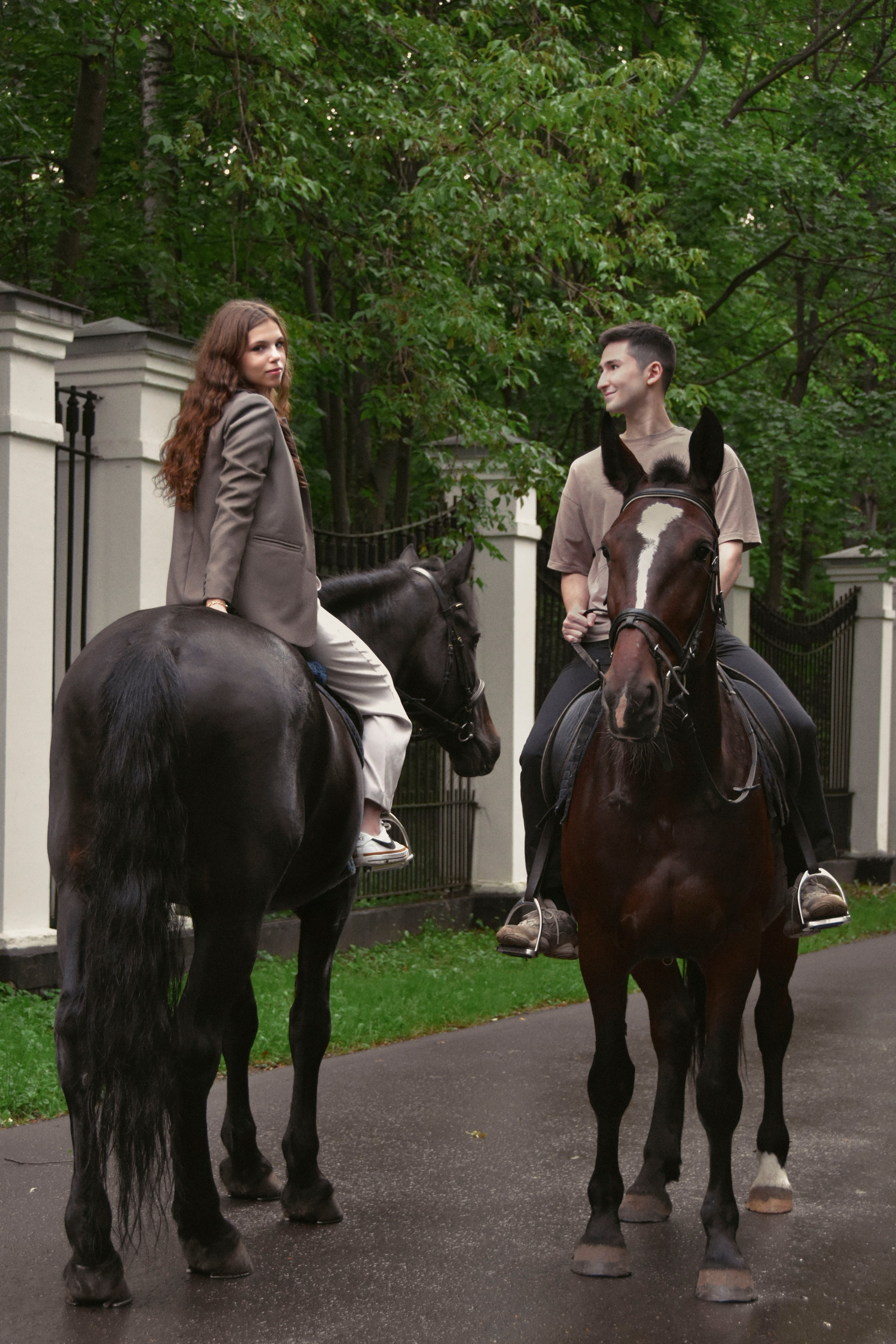 Мария и Аслан. Конный фотограф Москва