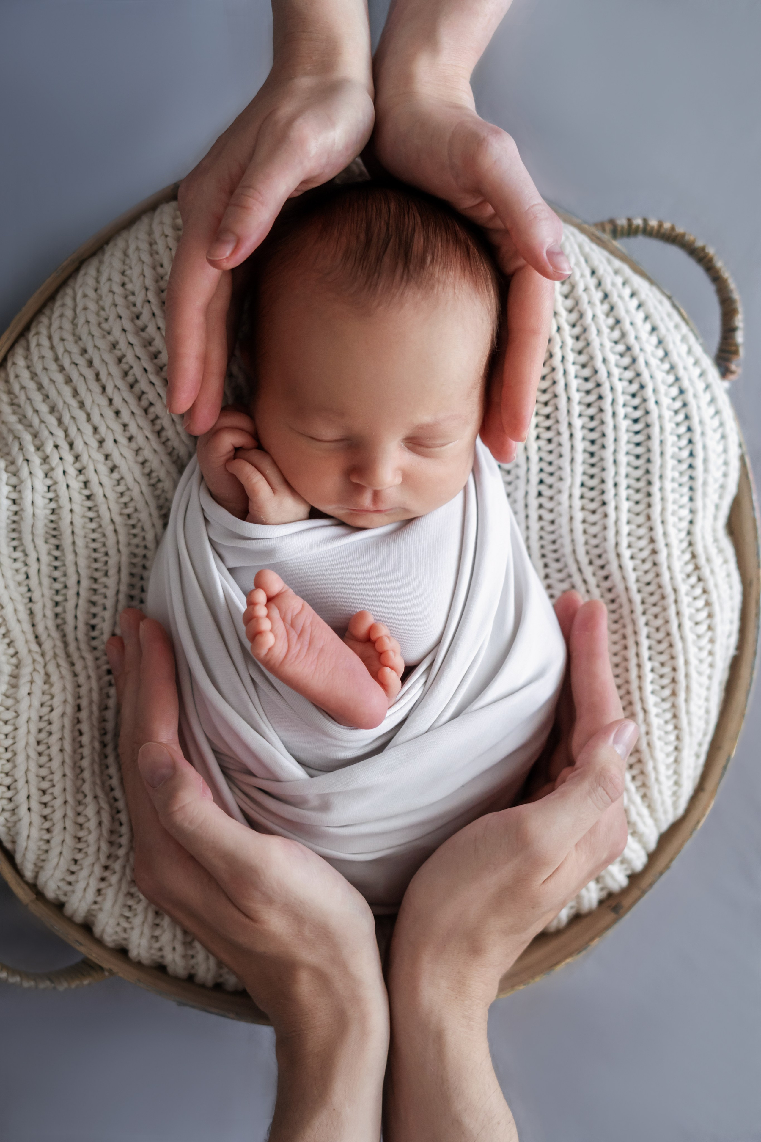 Роман newborn. Мила Посвит Фотограф новорожденных в Тобольске