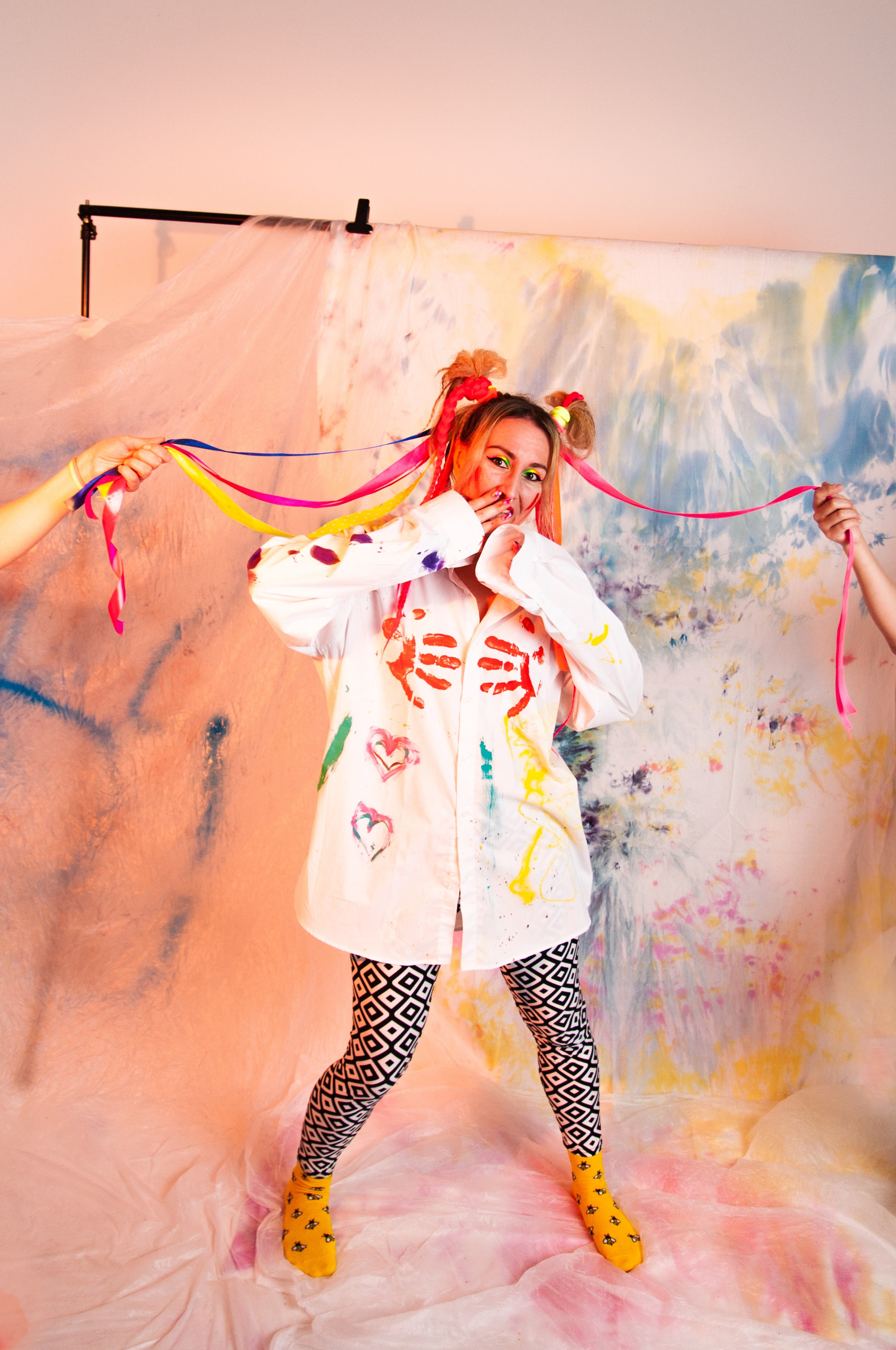 Фотопроект с красками холи. Фотограф Катя Щербина