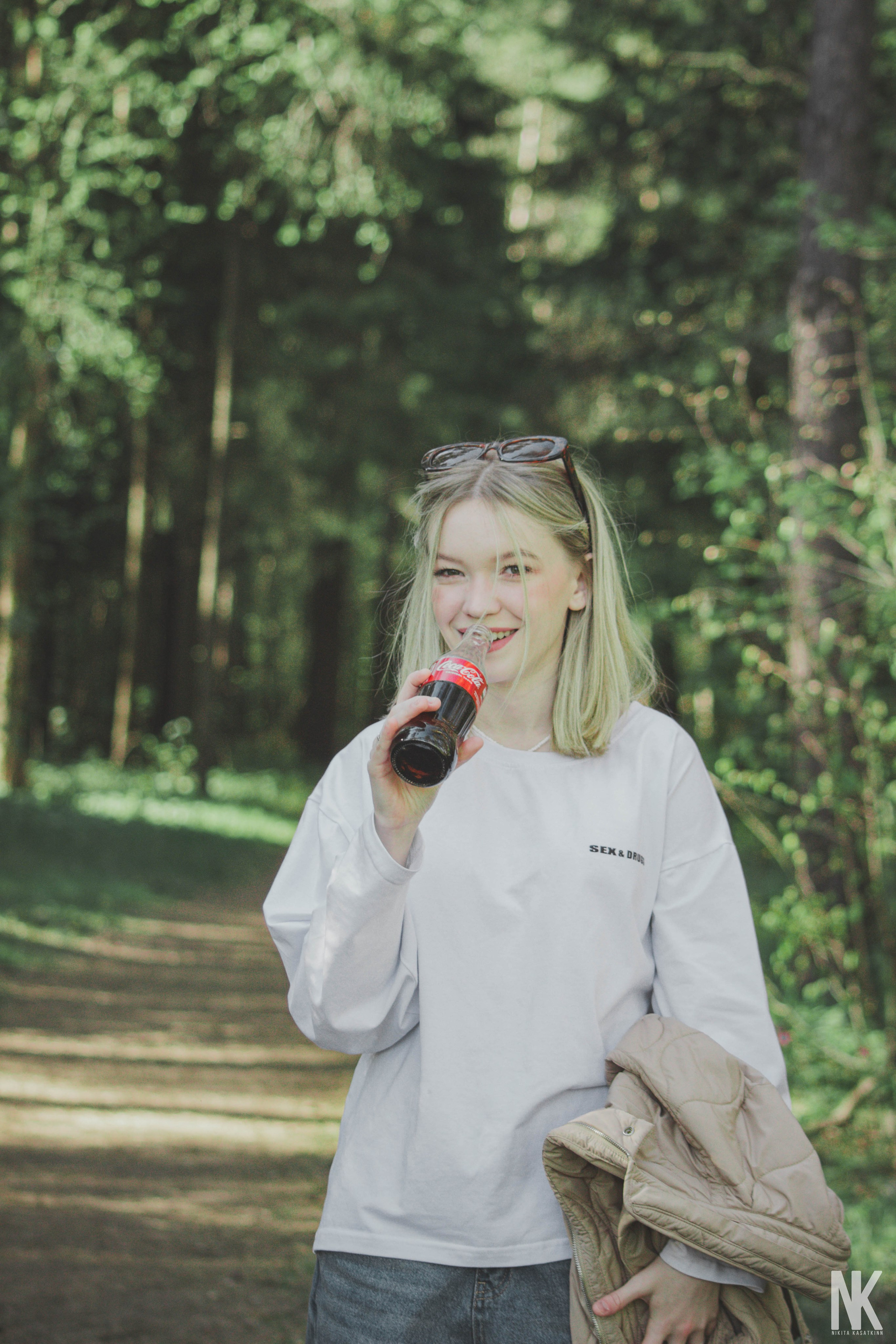 Саша. Фотосессия в лесу. Касаткин Никита. Фотограф