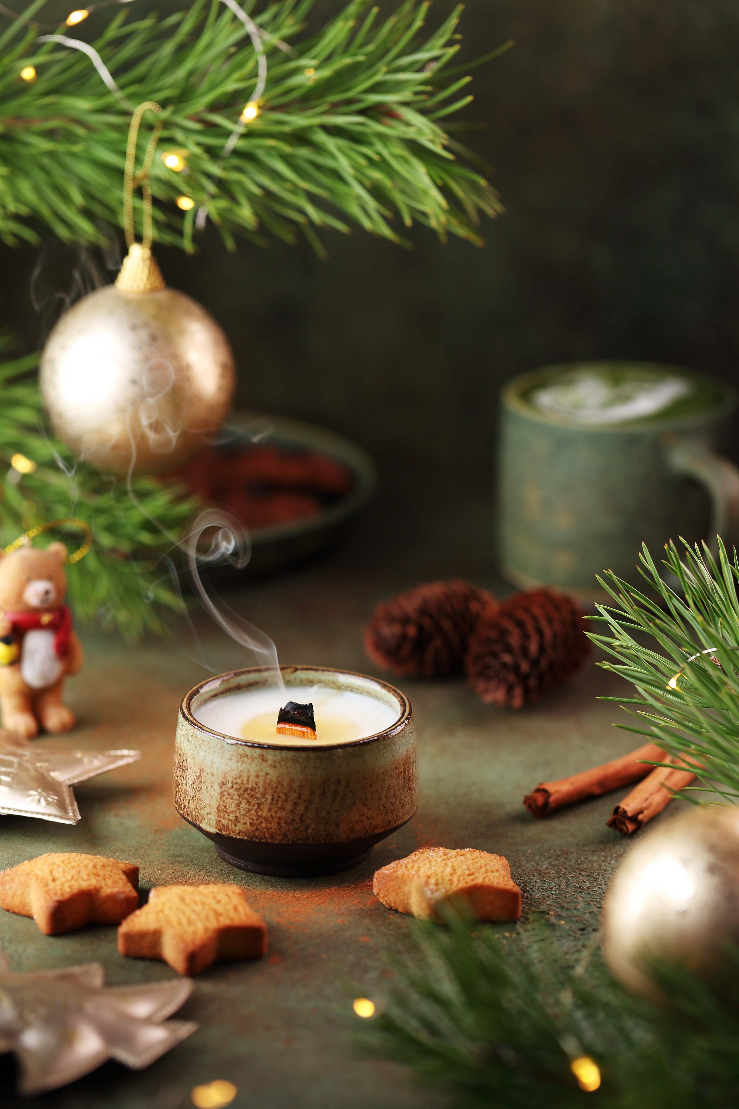 Свечи. Фуд-фотограф Оксана Голева