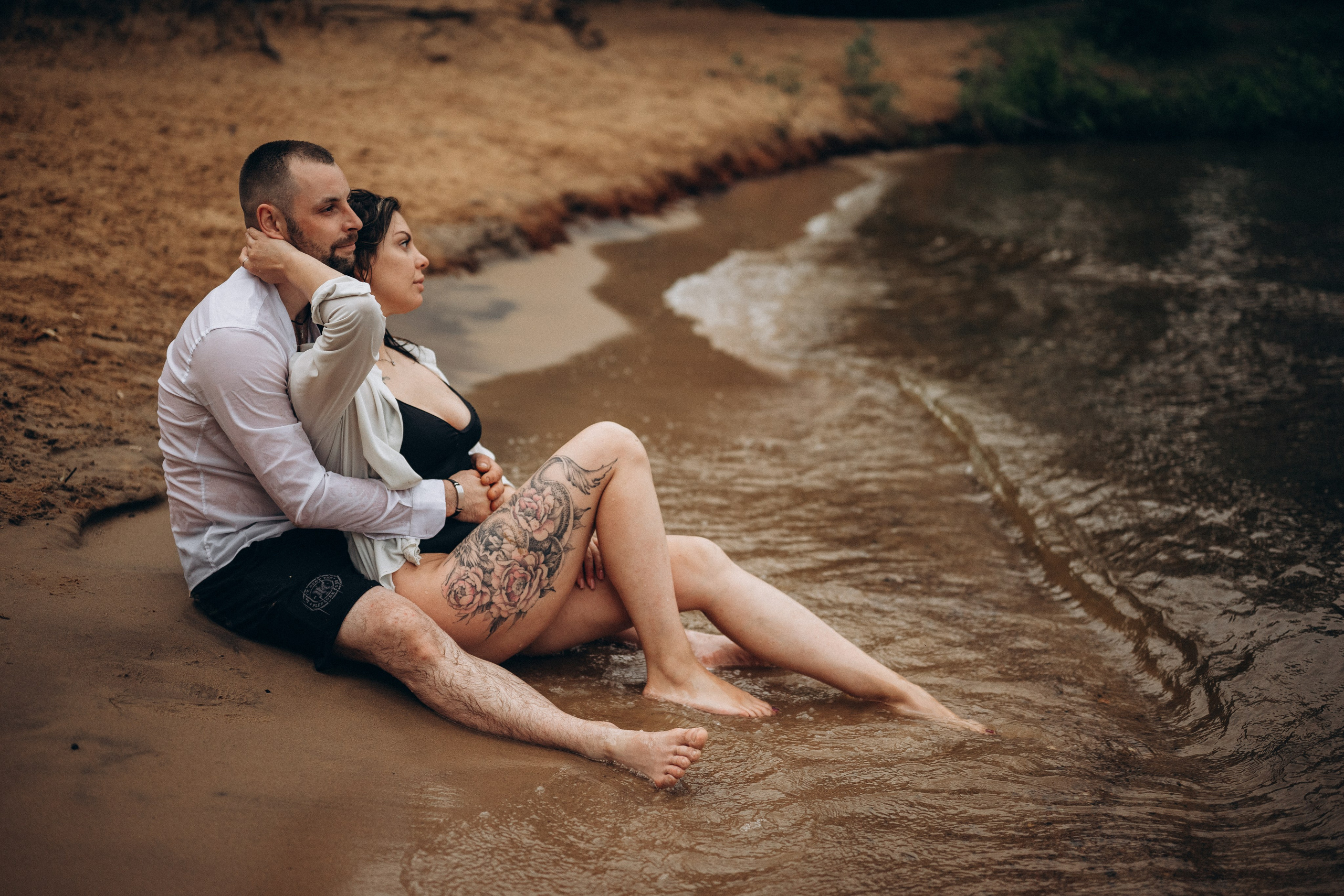 На закате. Семейный фотограф в Москве Дарья Пузикова