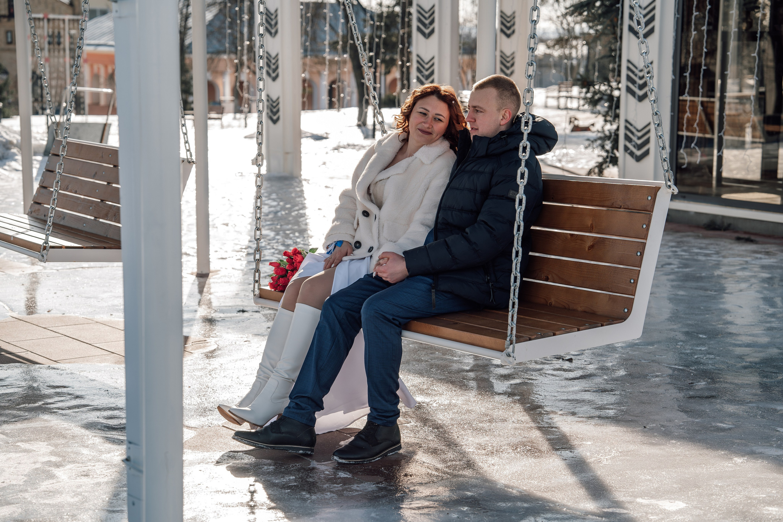 Зимняя свадьба Алексея и Марины. Фотограф Юлия Паськова, город Бирюч