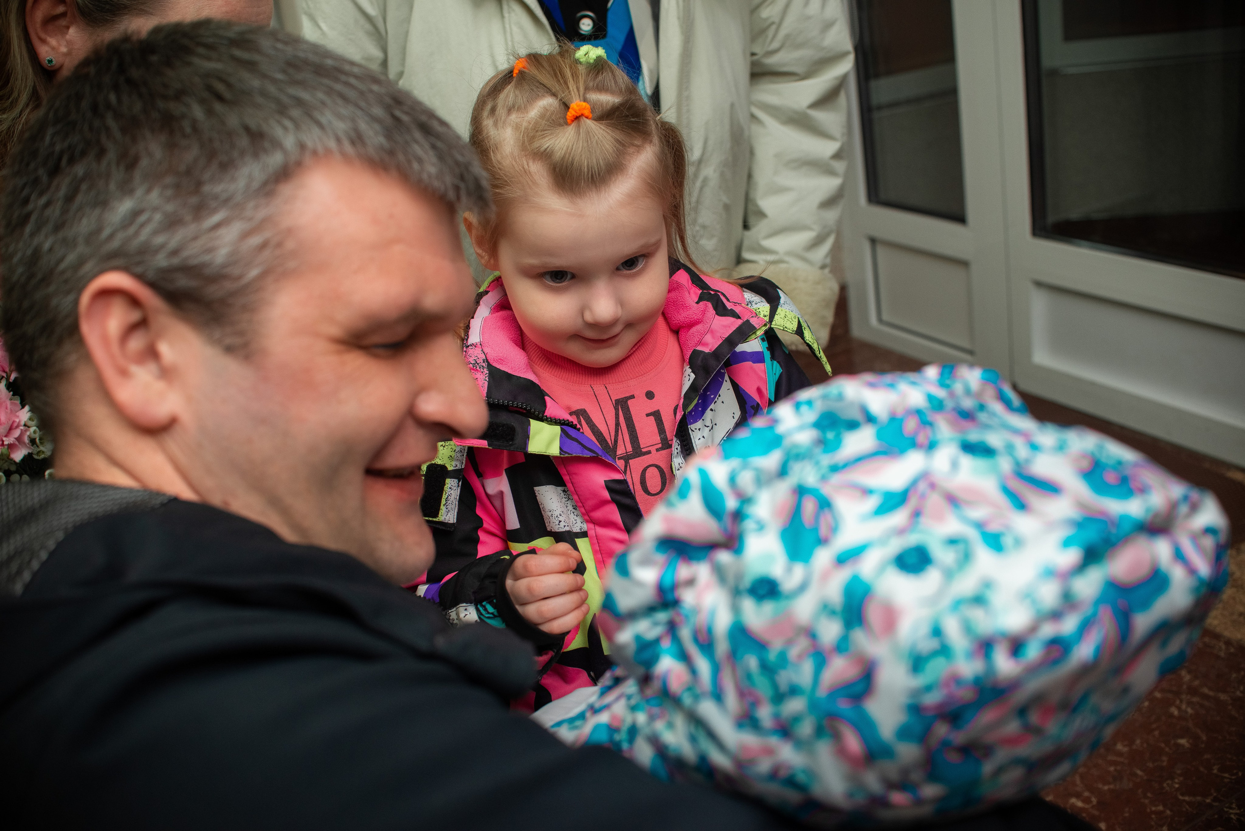 Выписка Мелании 5 РД. Семейный фотограф на выписку из роддома и крещение Минск Настя Гришук