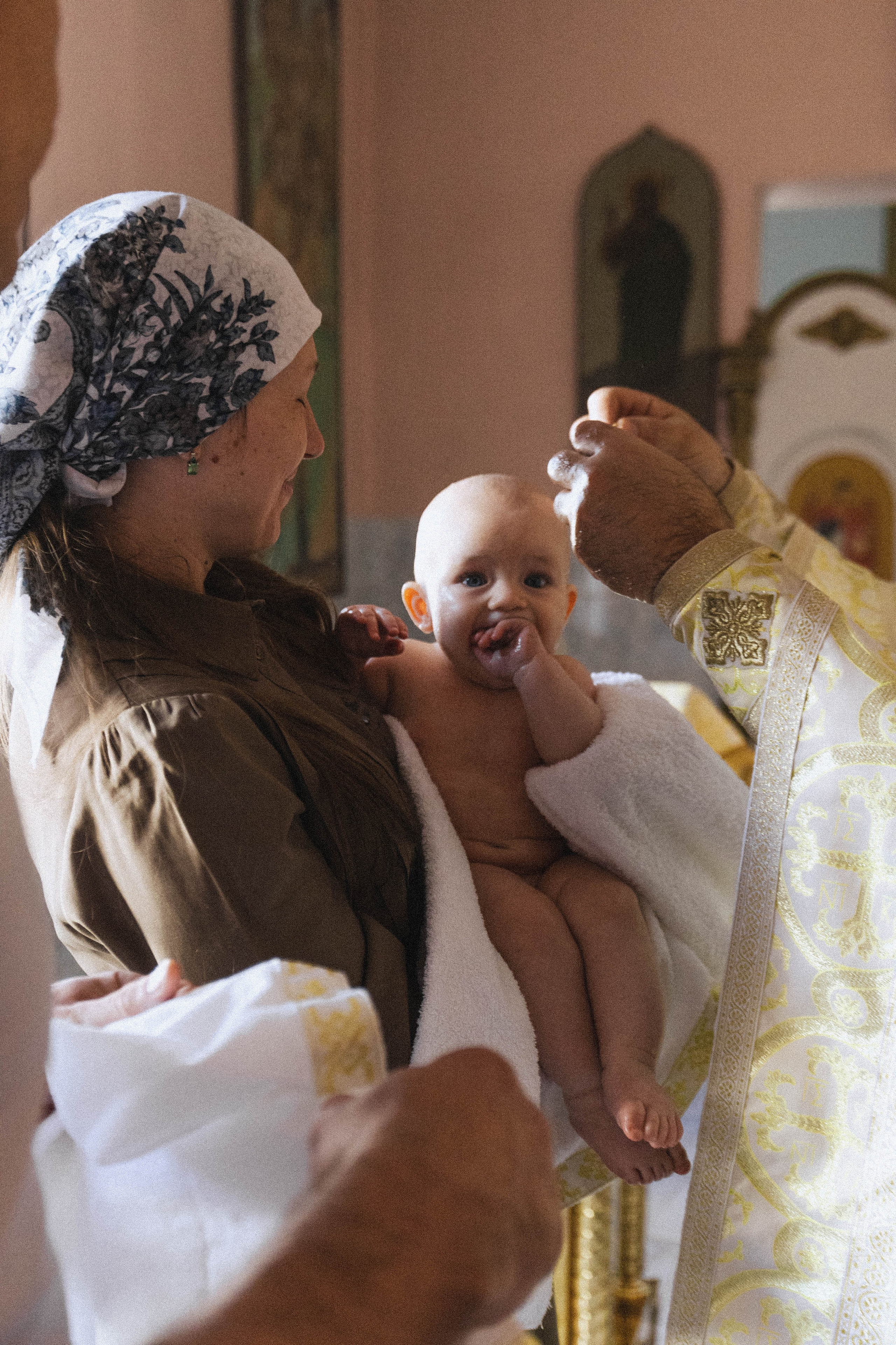 Крещение Анны. Семейный фотограф Софи Симакова в Волгограде и Волжском