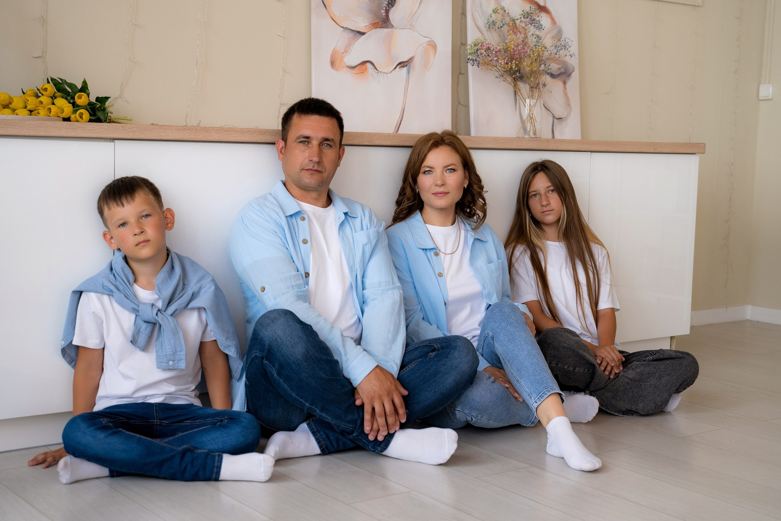 Семейная фотосессия ПАКЕТ СУПЕР ЛЮКС. Фотостудия Малина в городе Улан-Удэ. Фотограф Ирина Жарникова