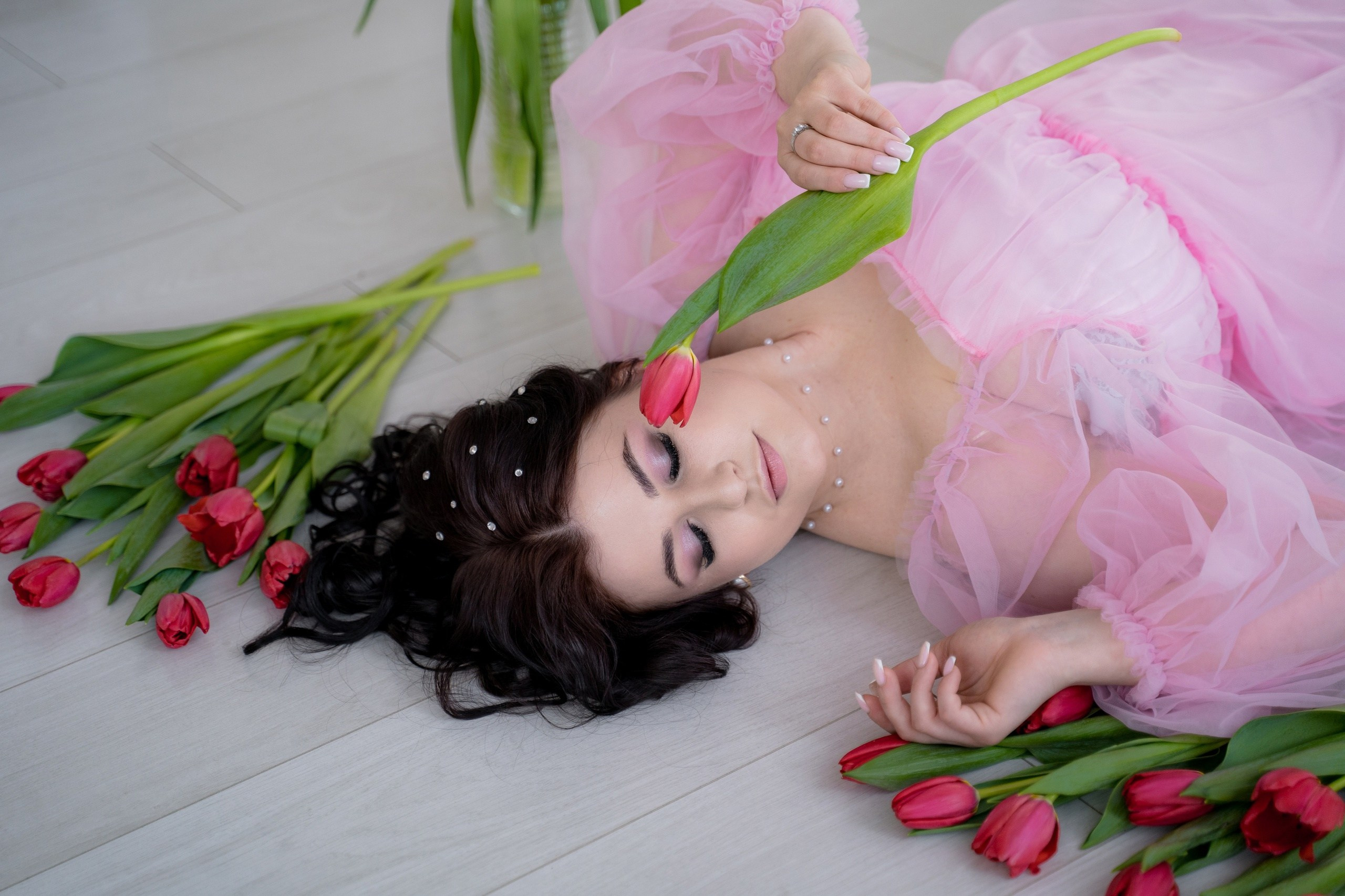 Фотопроект Тюльпаны. Фотостудия Малина в городе Улан-Удэ. Фотограф Ирина Жарникова