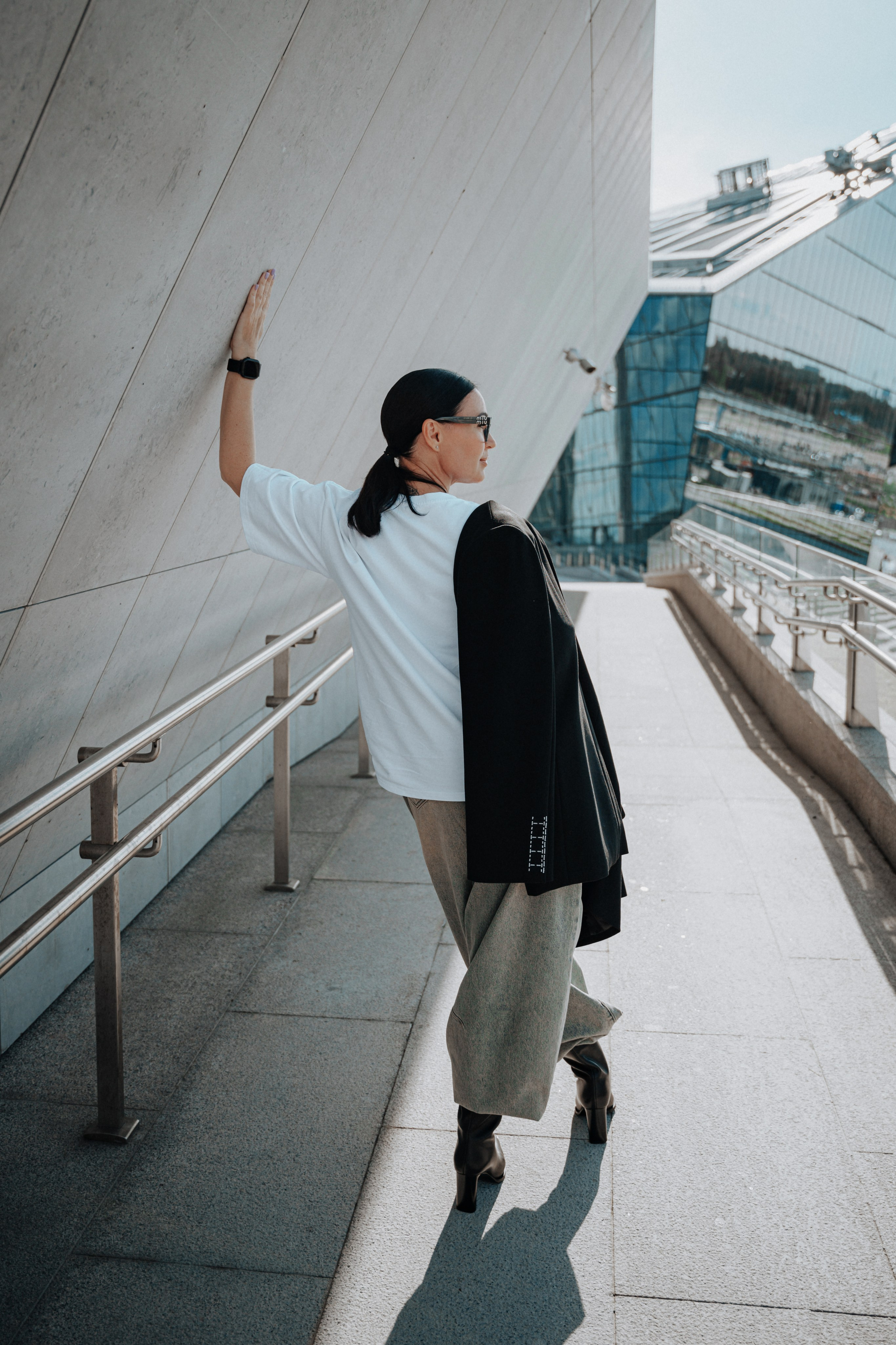 Елена. Лахта центр. Портретный фотограф в Санкт-Петербурге Дмитриева Наталия