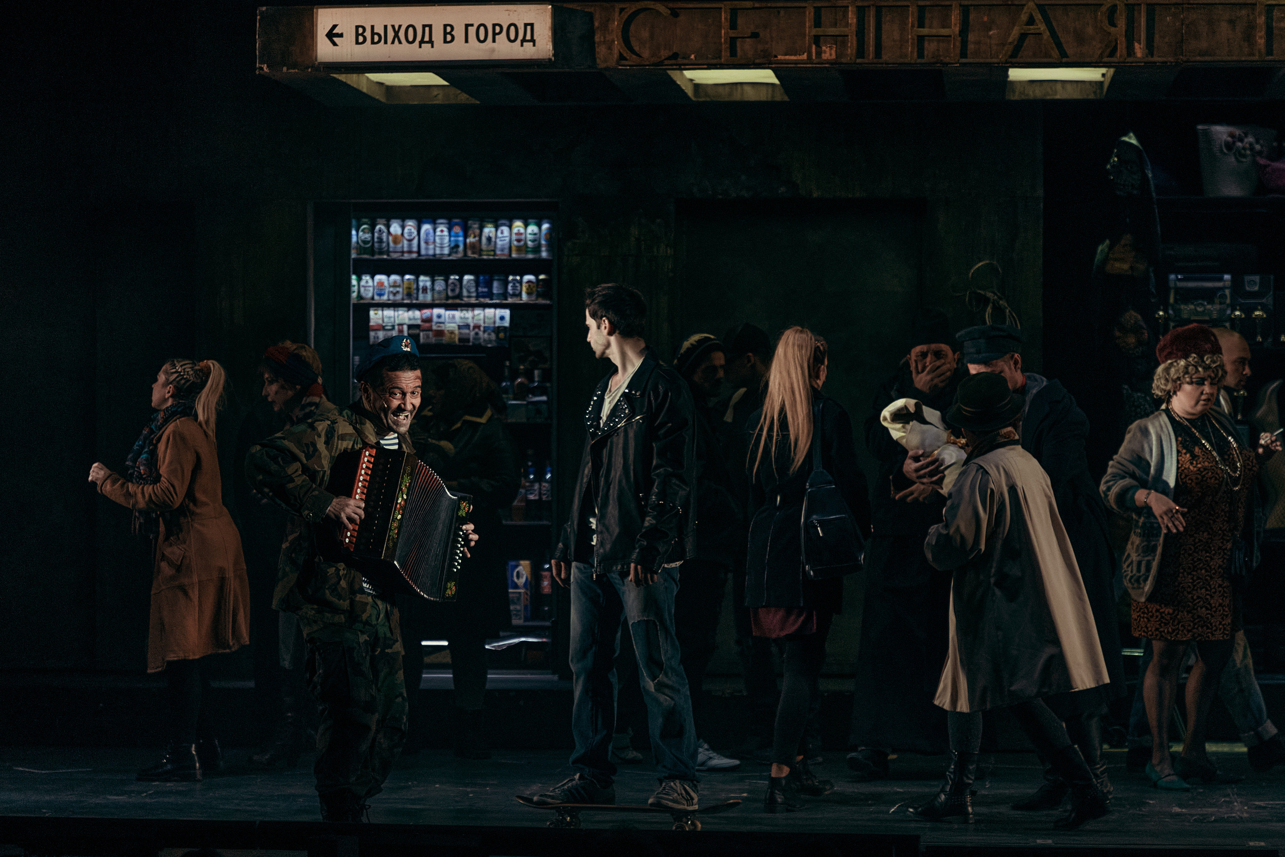 Преступление и наказание. Театр мюзикла. Фотограф Нина Антонова