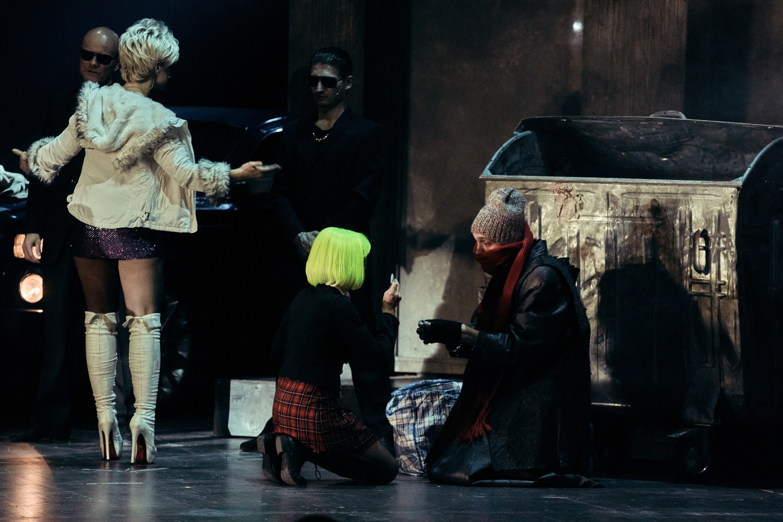 Преступление и наказание. Театр мюзикла. Фотограф Нина Антонова