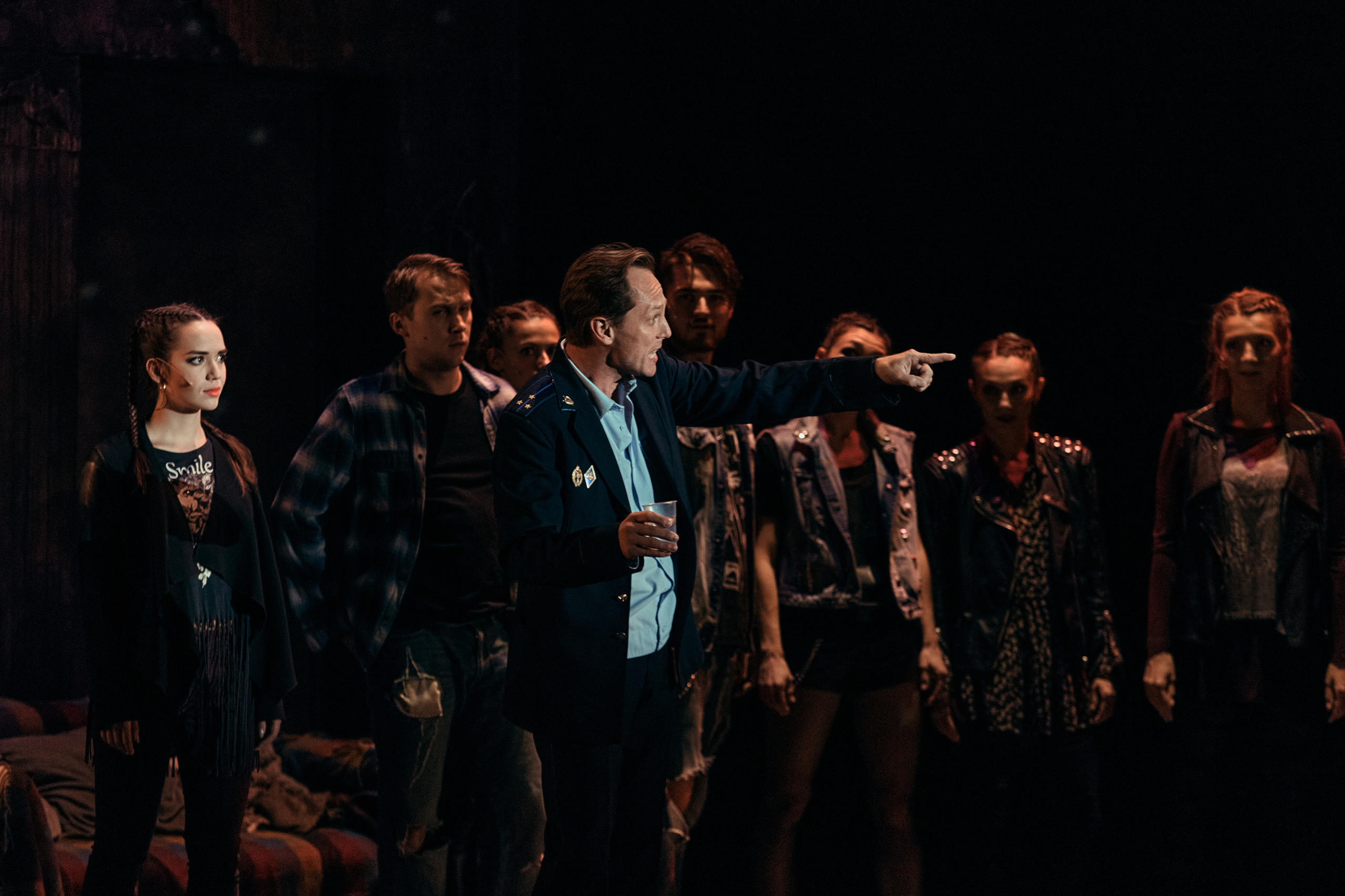 Преступление и наказание. Театр мюзикла. Фотограф Нина Антонова