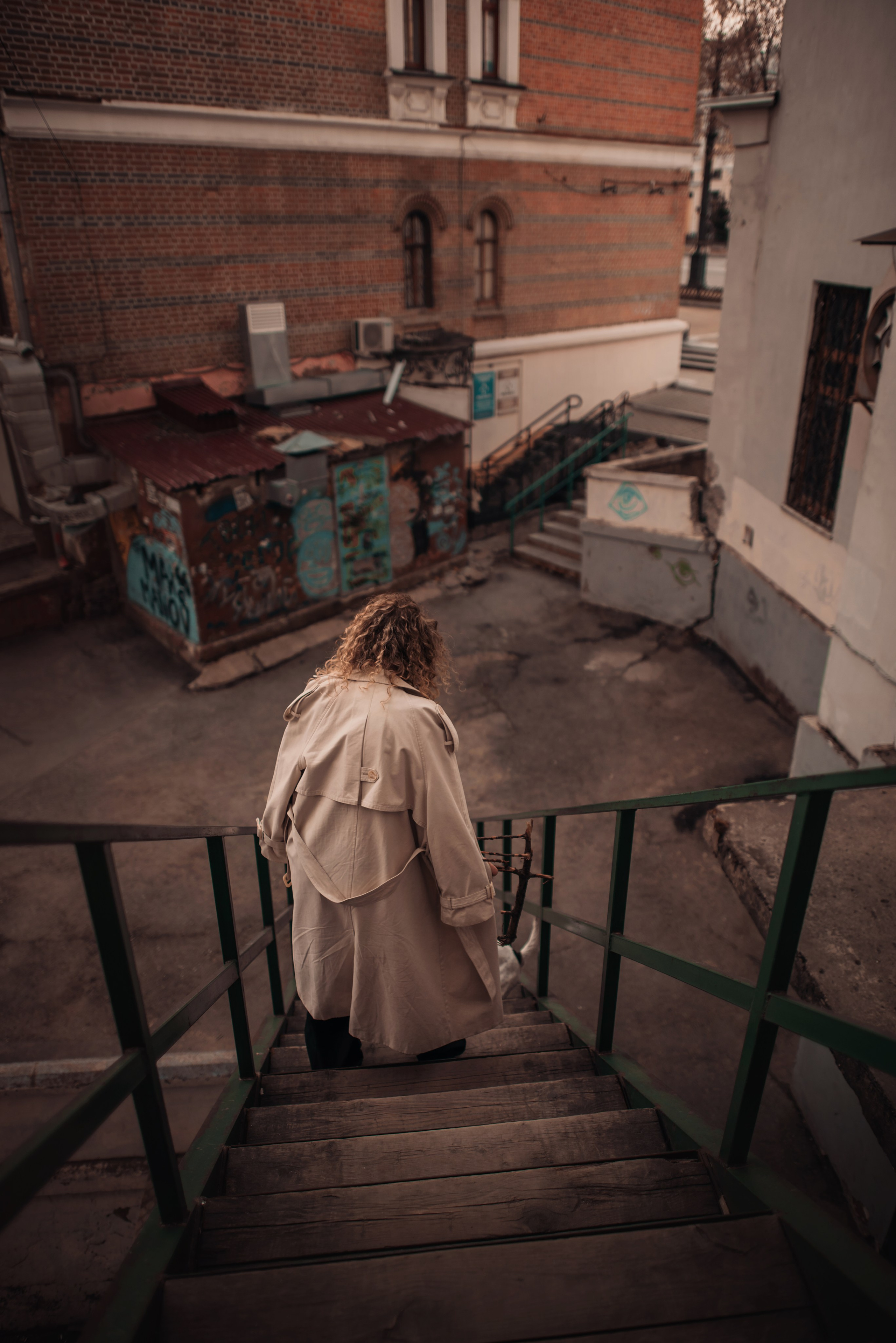 Рассвет в городе: Ира и парсон Гром. Портфолио