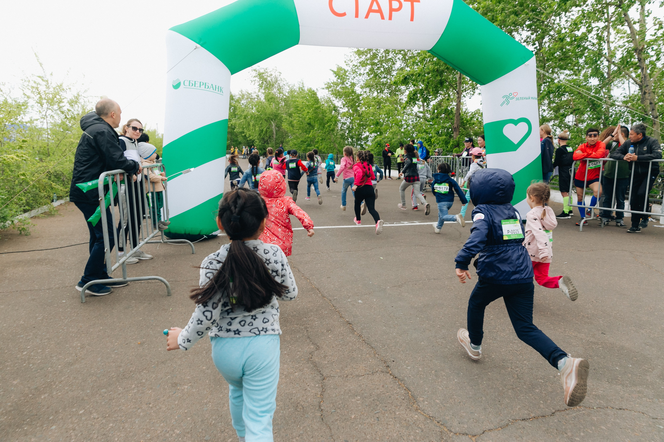 Зеленый марафон Сбербанка. Свадебный и семейный фотограф в Улан-Удэ