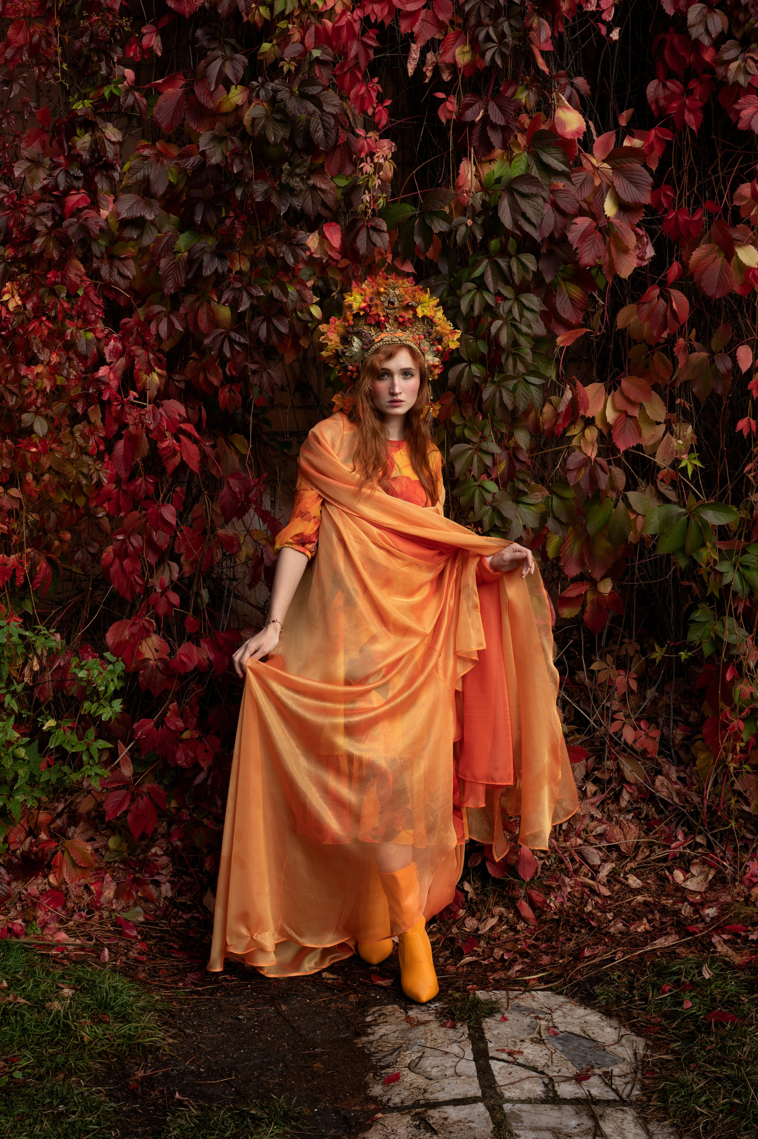 Осень. Коммерческий фотограф Москва /Дубай, эксклюзивные фэшн фотосессии