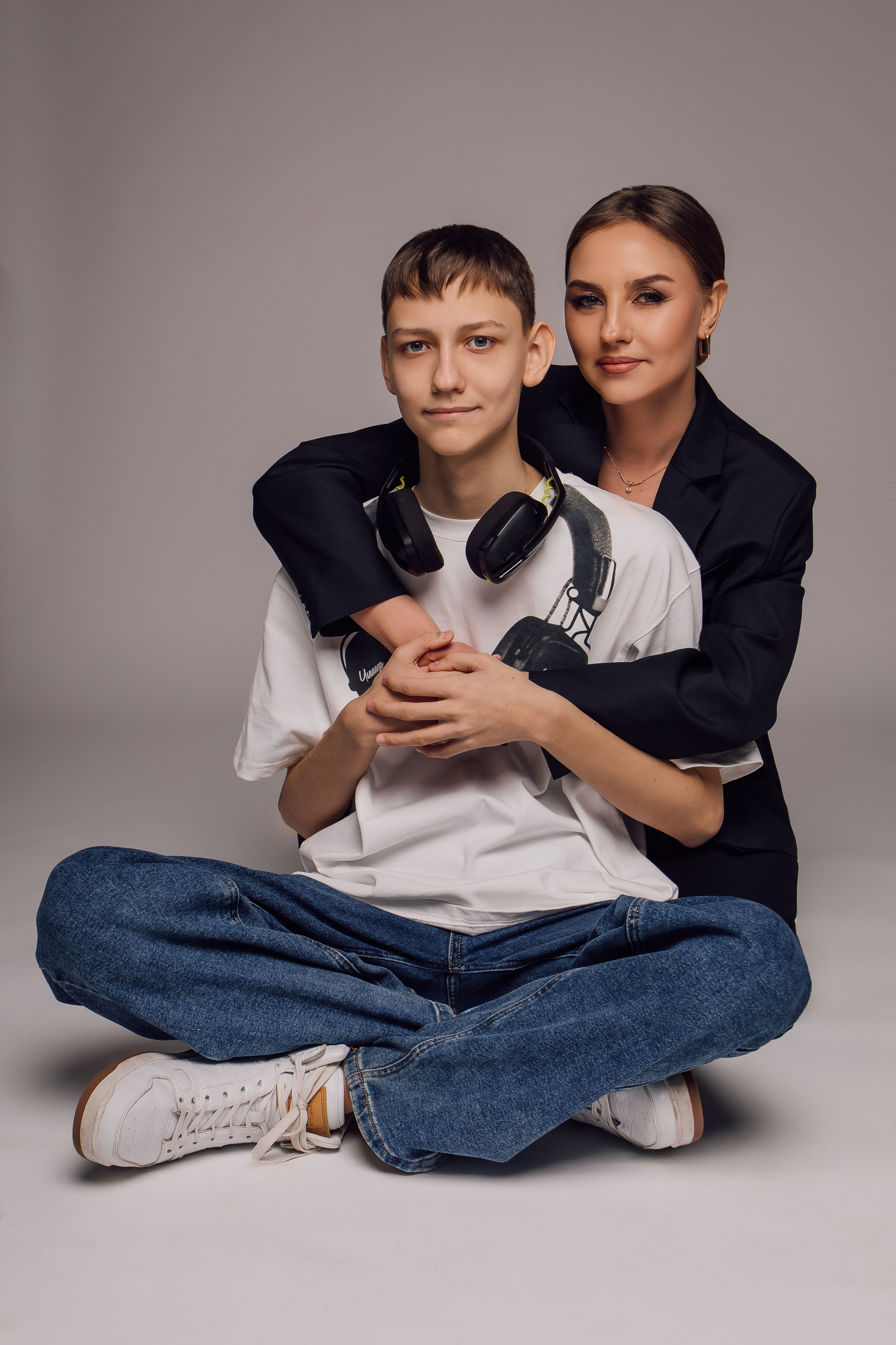 Татьяна с сыном