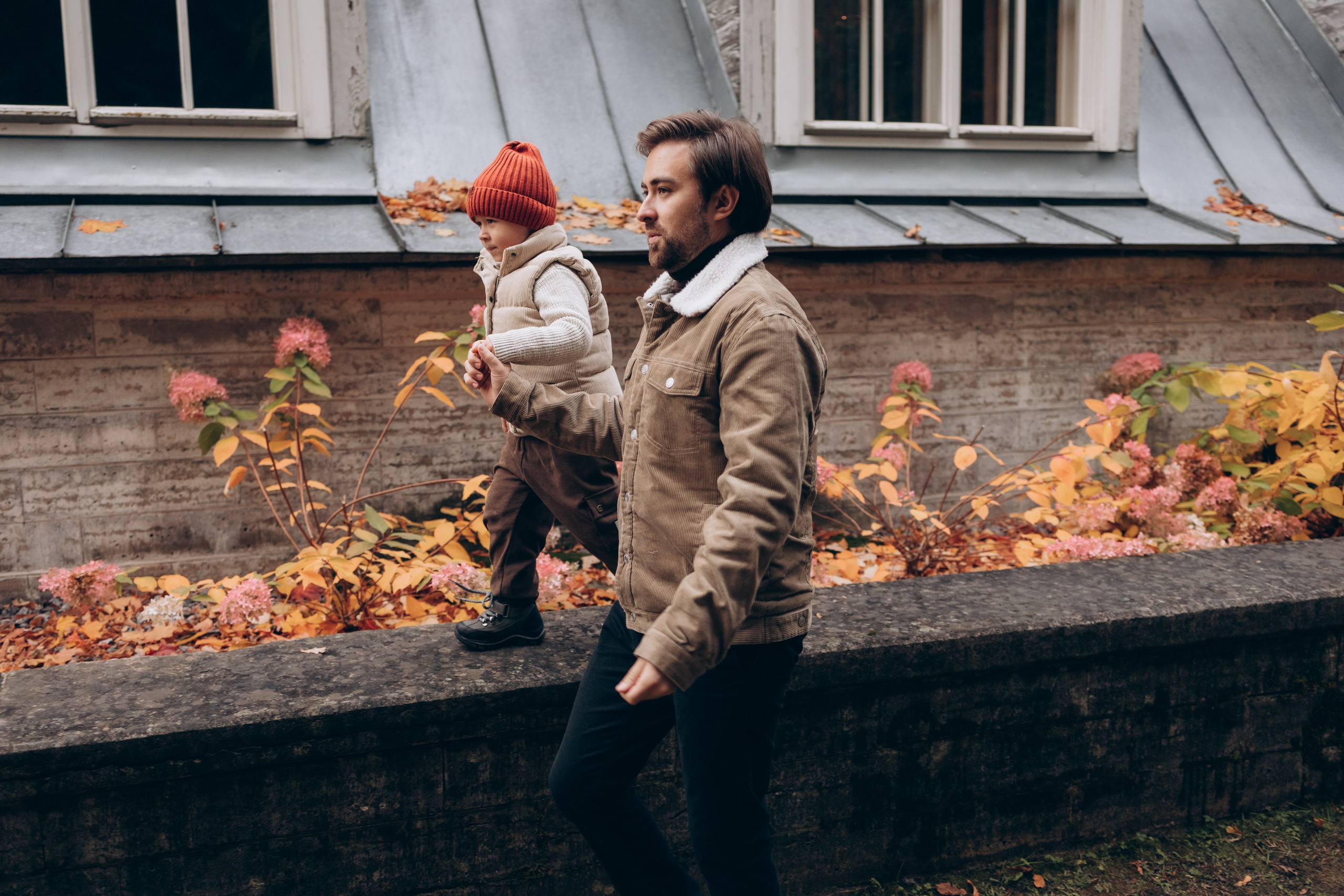 Осенняя семейная фотосессия в парке ЦПКиО им. Кирова на Елагином острове. Семейный и детский фотограф в Санкт-Петербурге Павлова Елена