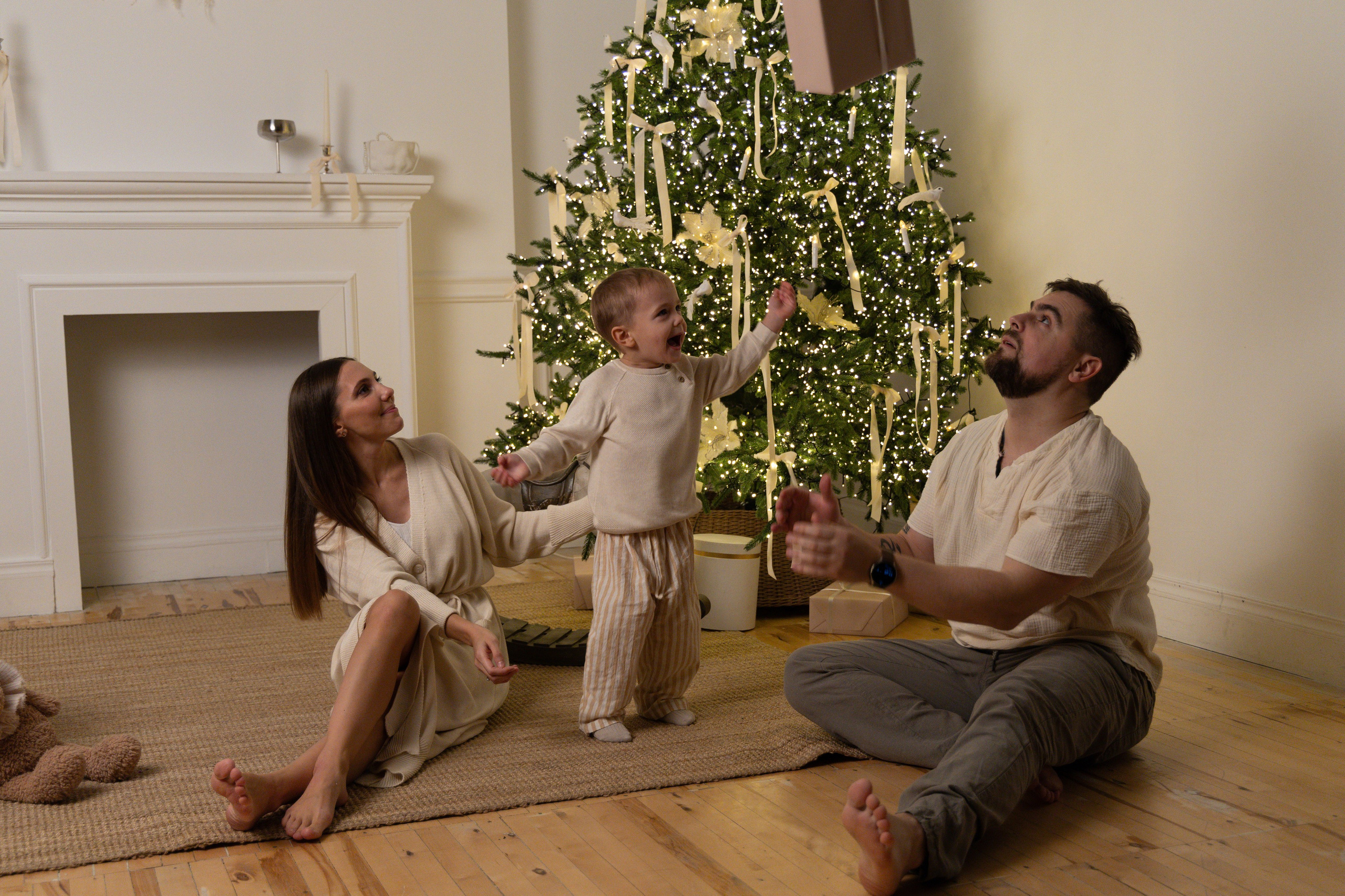 Новогодняя классика. Семейный и репортажный фотограф Наташа Давыдова