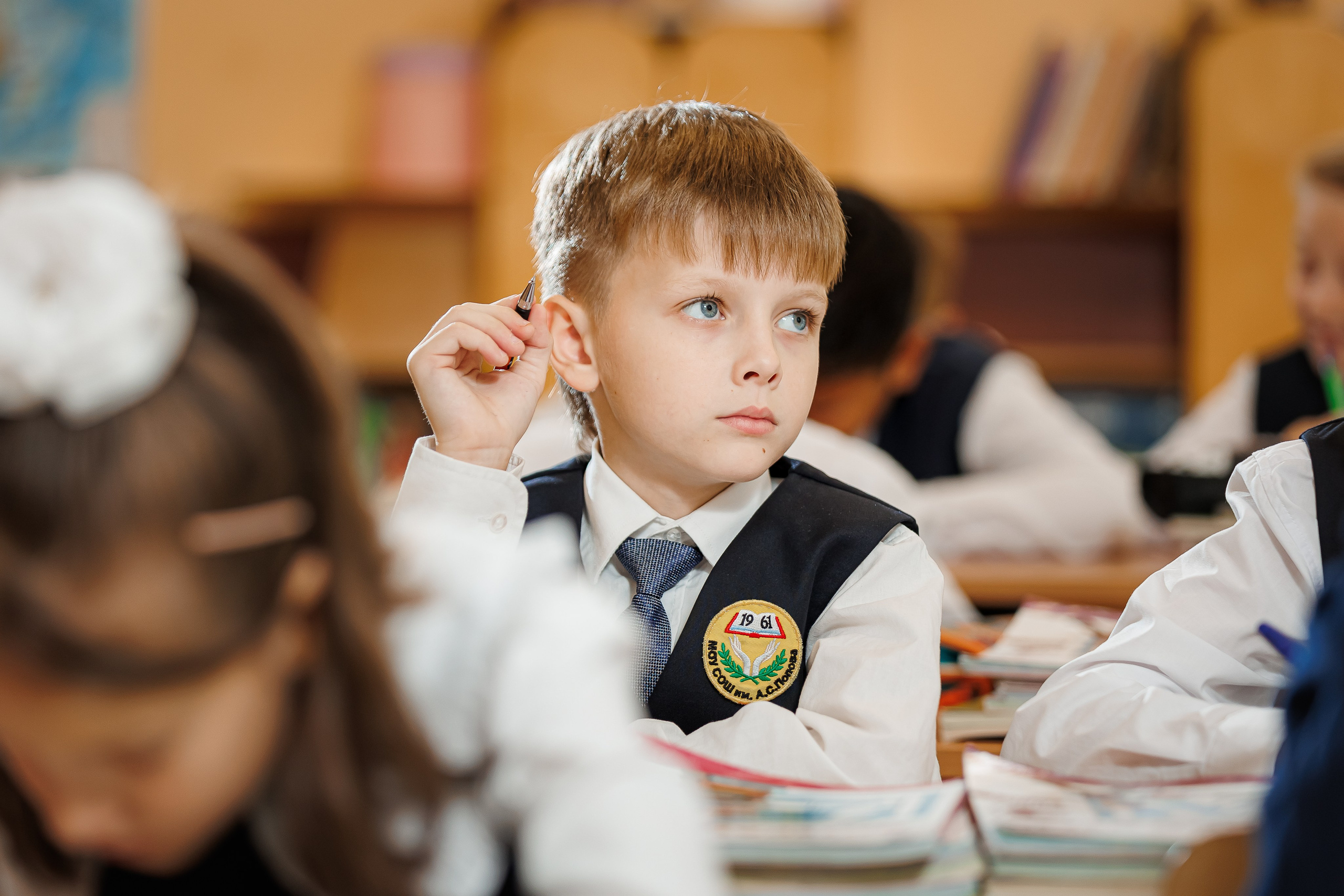 Репортаж на уроках. Семейный и детский фотограф Комина Елена, Власиха, Одинцово