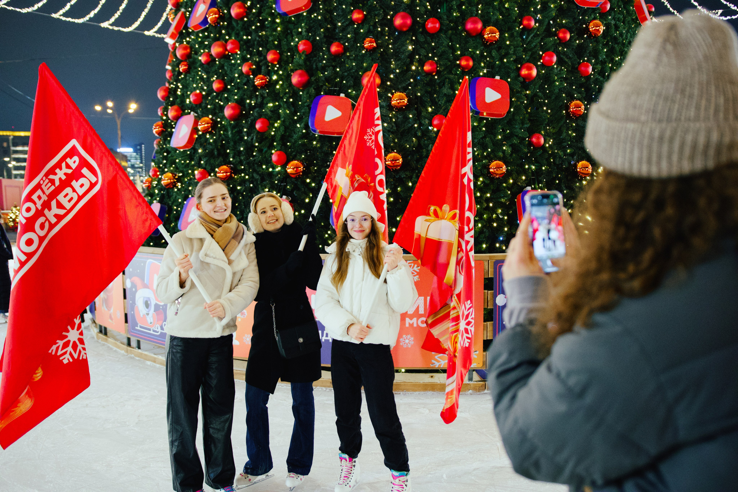 Открытие городских катков. Шилов Арсений — репортажный фотограф в Москве