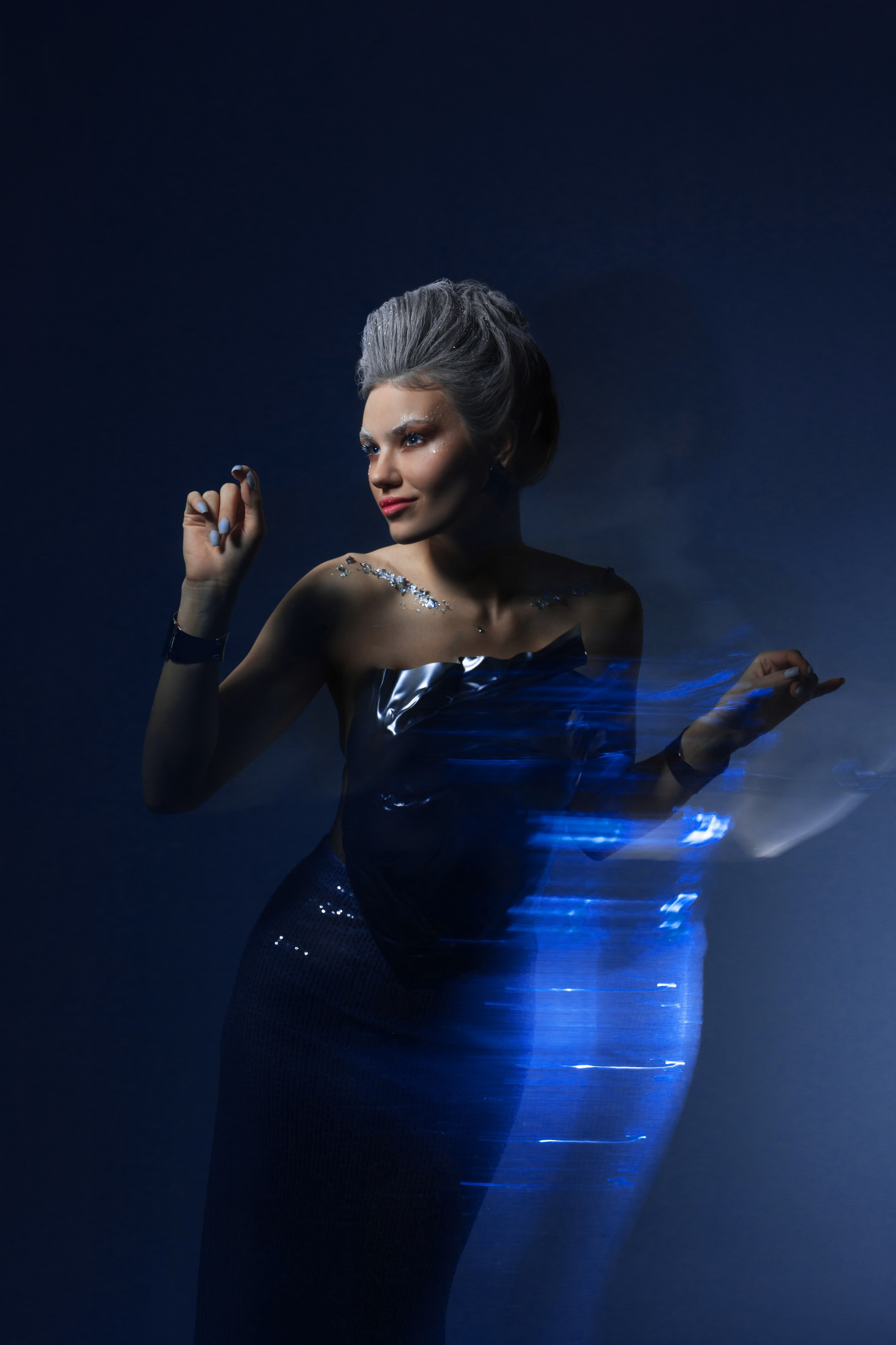 Фотопроект «Времена года». Зима. Снежная королева. Портретный фотограф в Санкт-Петербурге Дмитриева Наталия