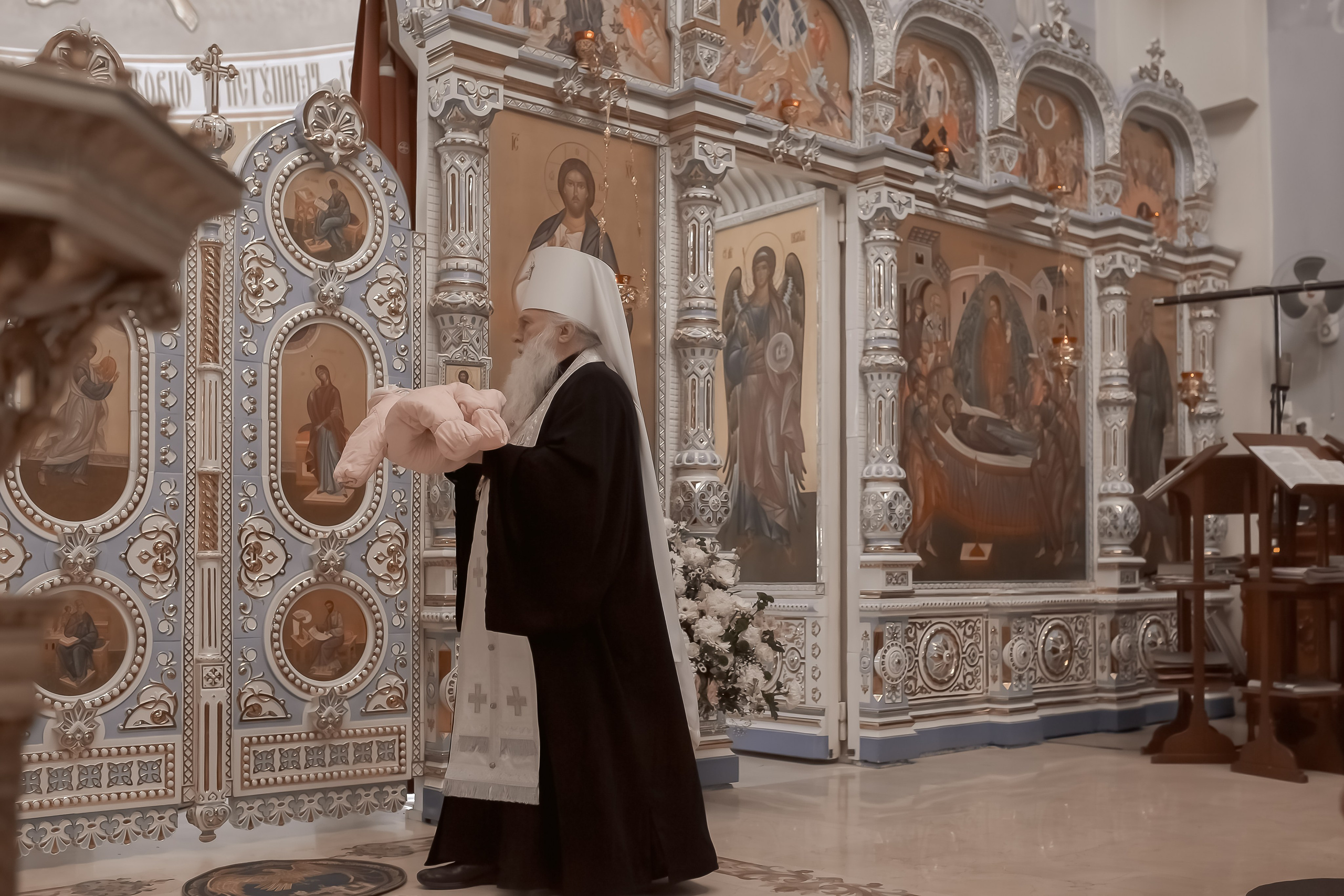 Крещение Евфимии. Фотограф на Крещение и Венчание в Ташкенте