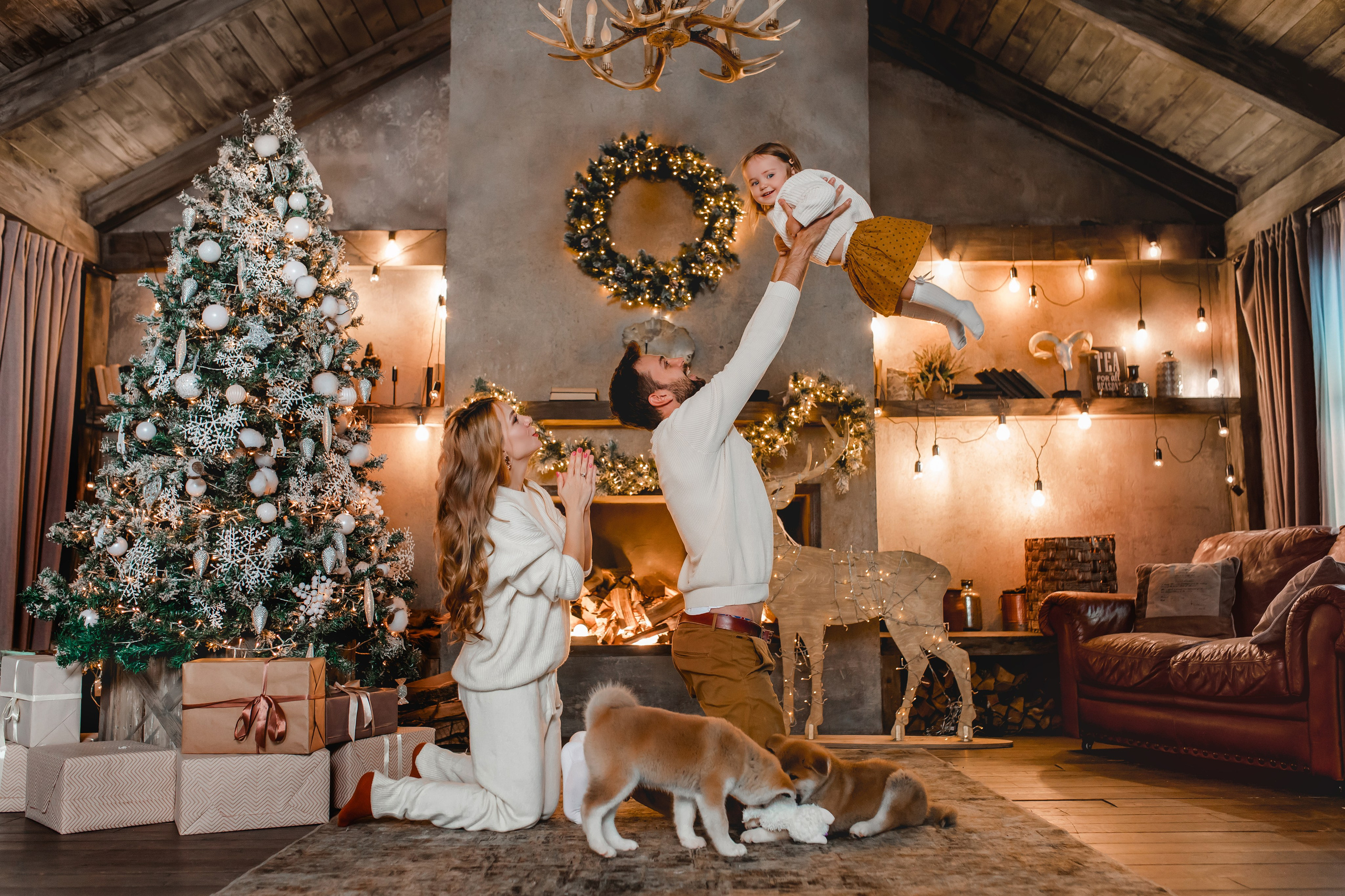 Новый год. Семейный фотограф в Москве Татьяна Болтиева