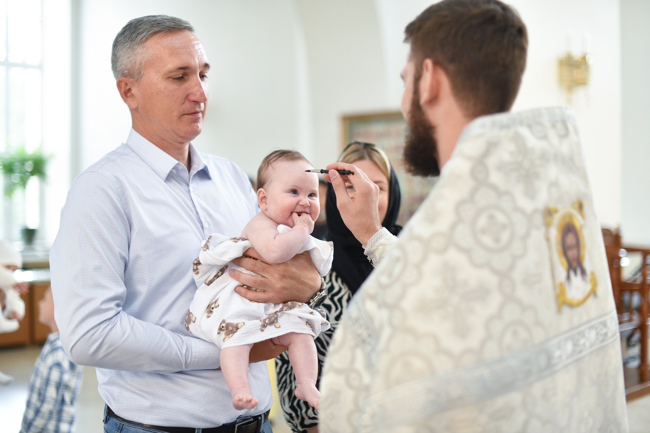 Крещение Александры. Свадебный и портретный фотограф в Москве Галина Борисова