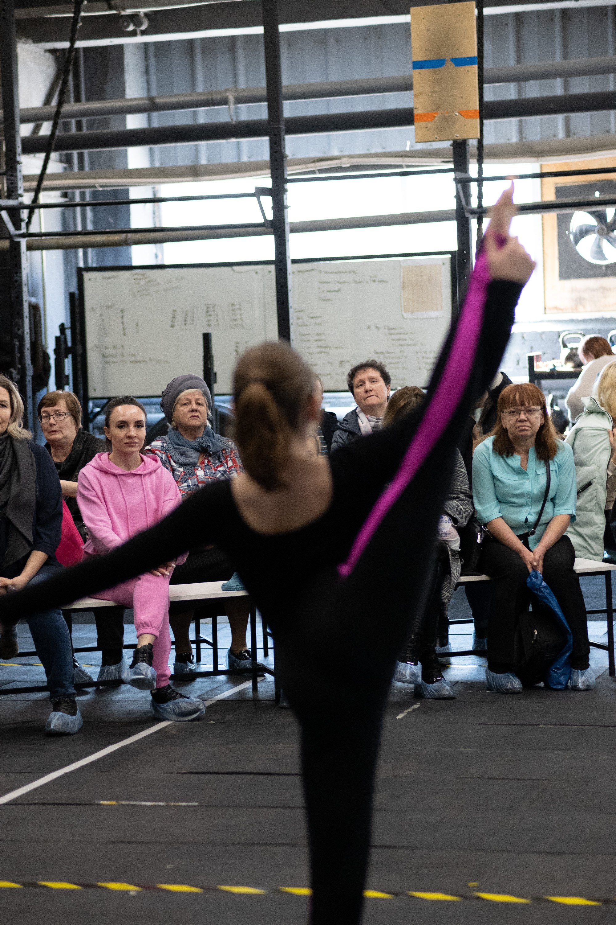 Внутриклубные соревнования по воздушной гимнастике 02.04.23