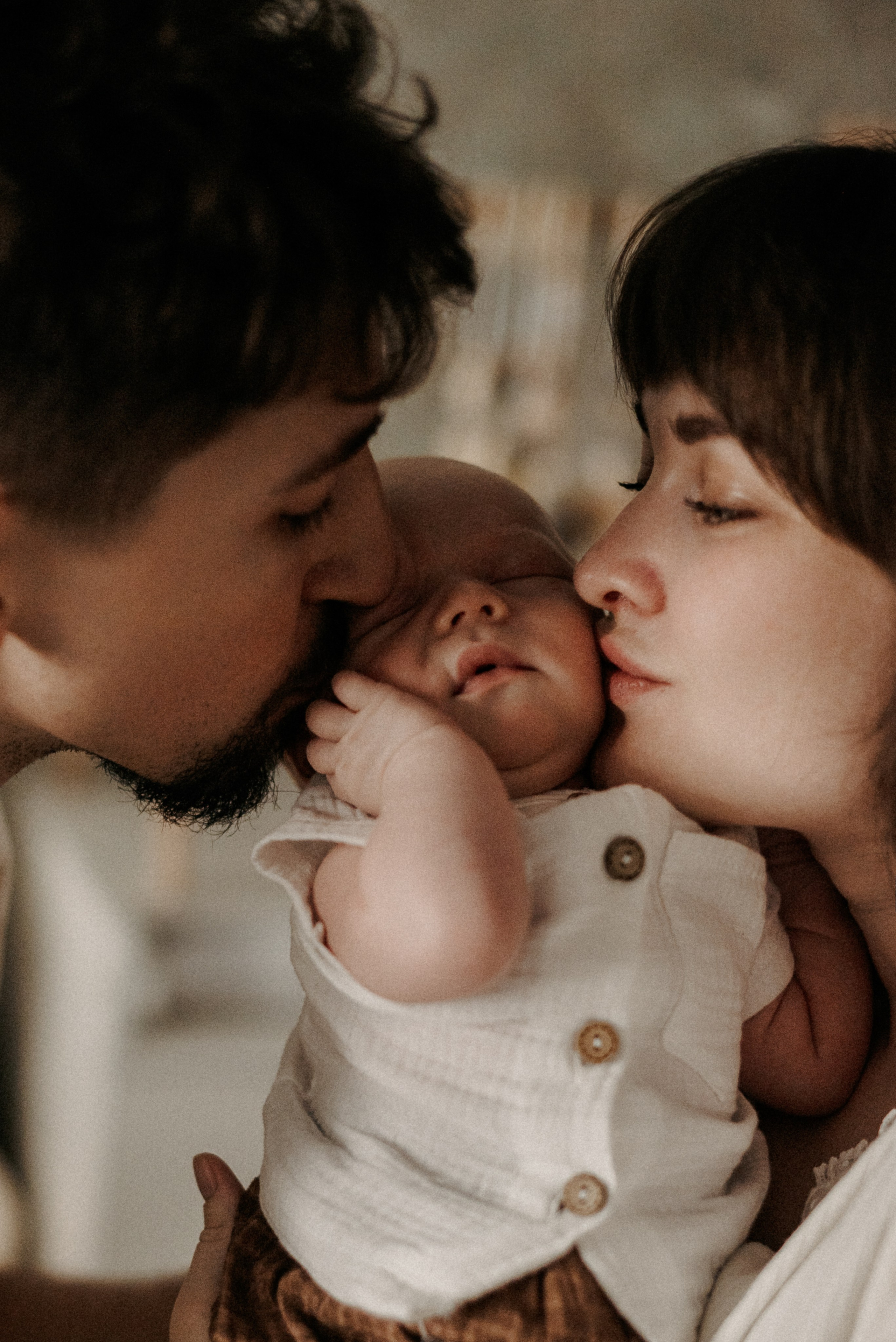 Я родился! ♥  Фотосессия новорожденного дома. Семейный фотограф ЕЛЕНА ШАФИГУЛИНА