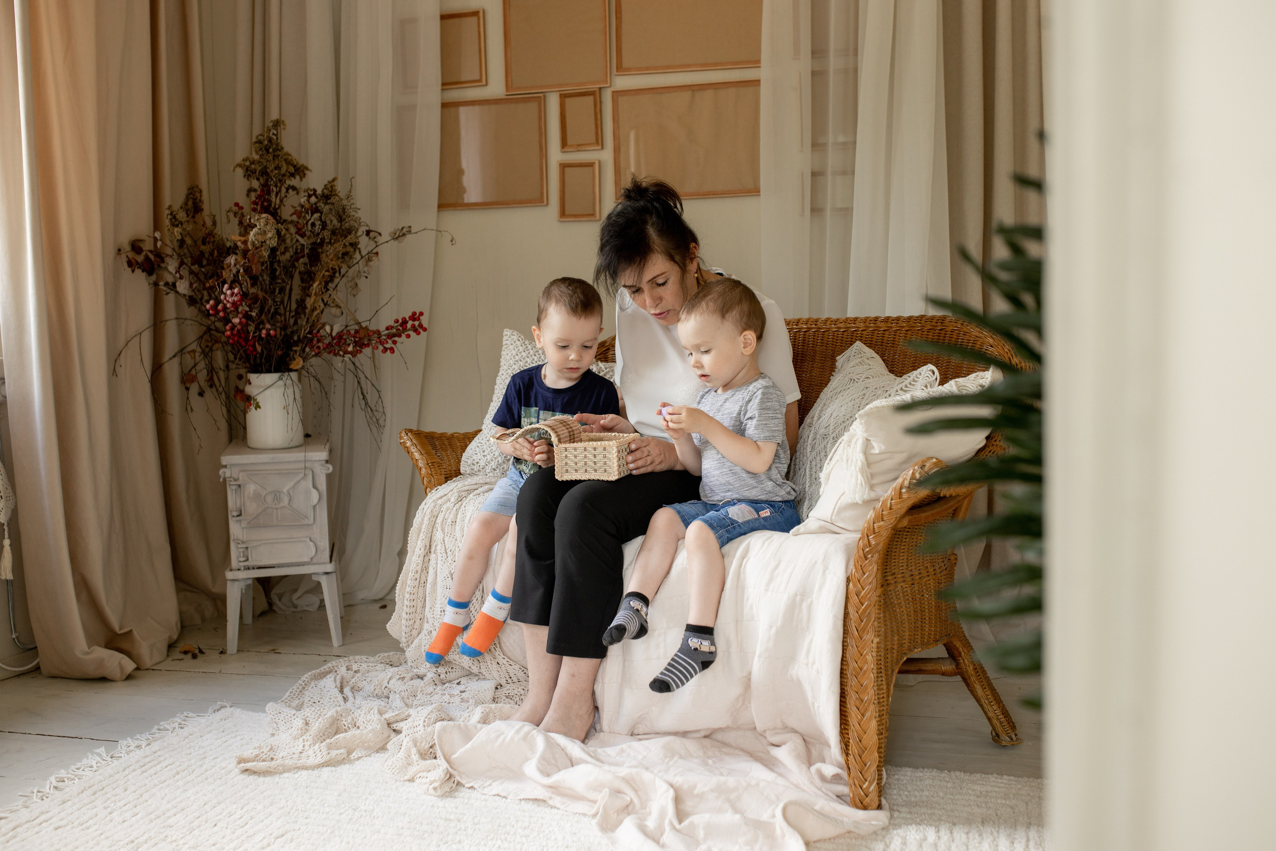 Семейная фотосессия на даче. Фотограф в Железнодорожном и Балашихе