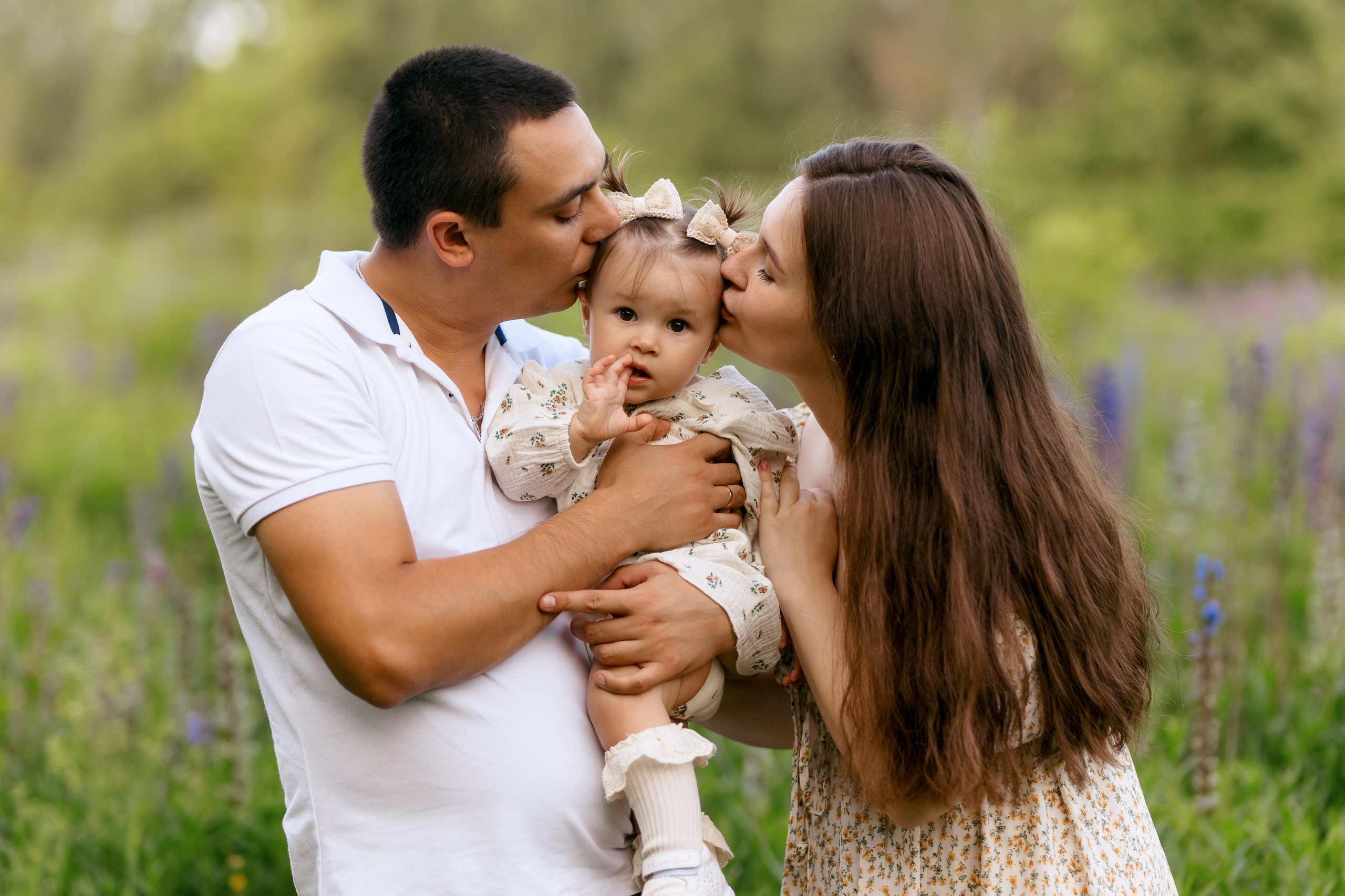 В люпинах. Свадебный и семейный фотограф в Туле и области Маша Костина