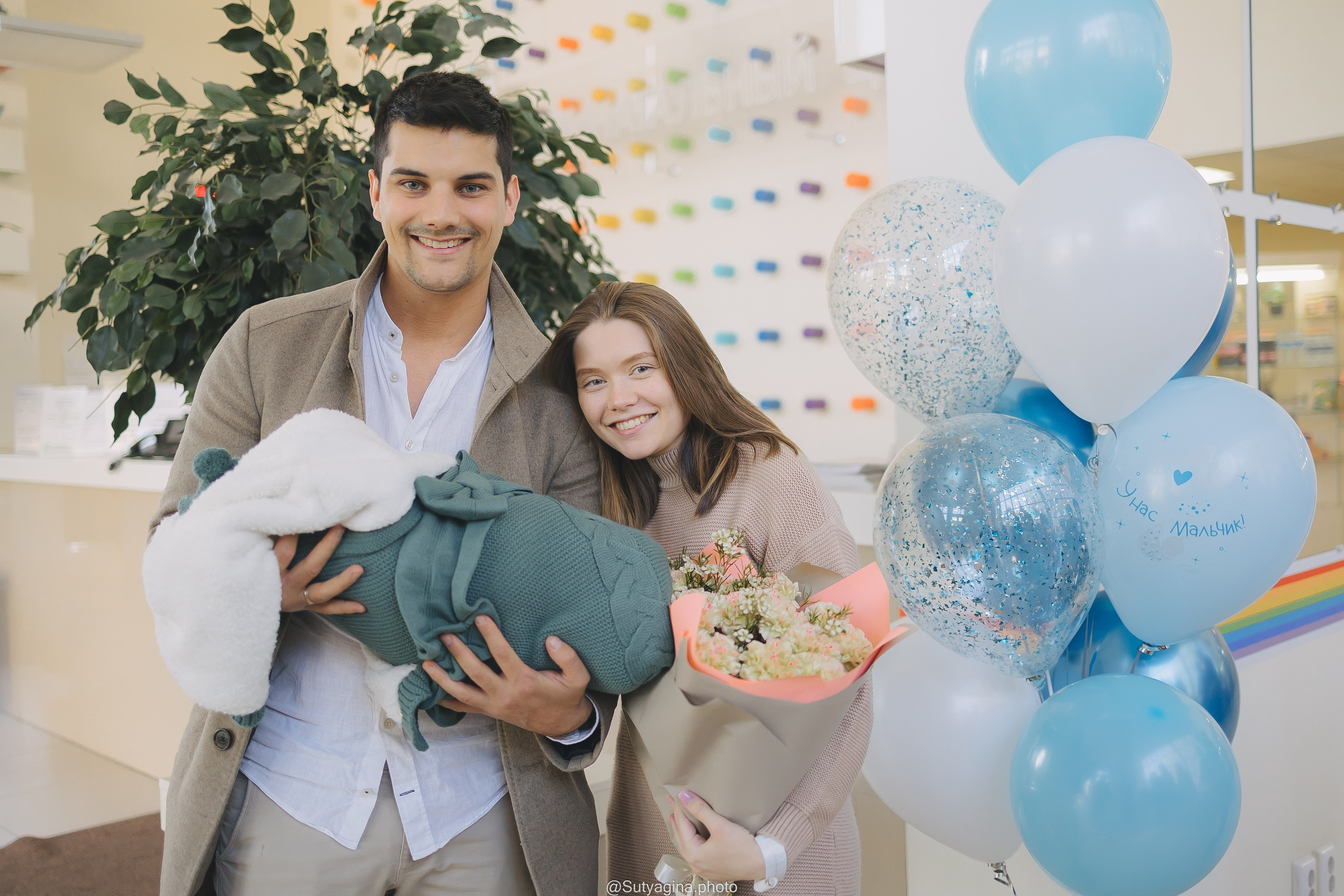 Выписка из роддома. Свадебный и женский фотограф