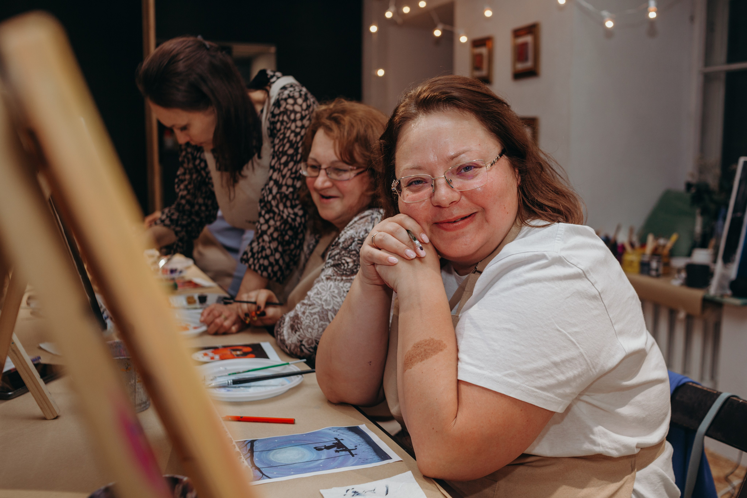 Мастер-класс по живописи. Семейный фотограф во Всеволожске и Санкт-Петербурге Юлия Капустина
