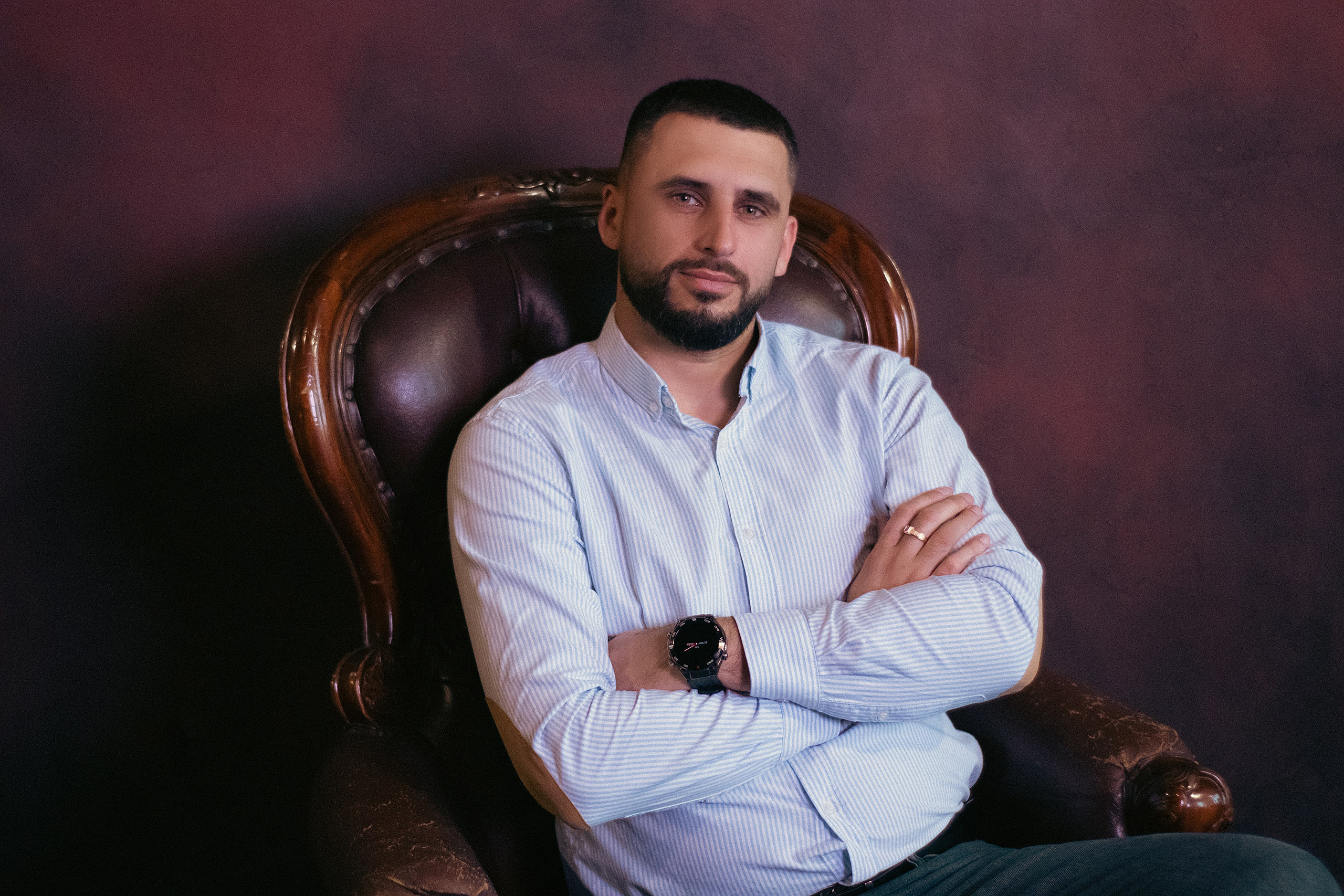 Мужской портрет. Александр. Фотограф Анна Шумакова