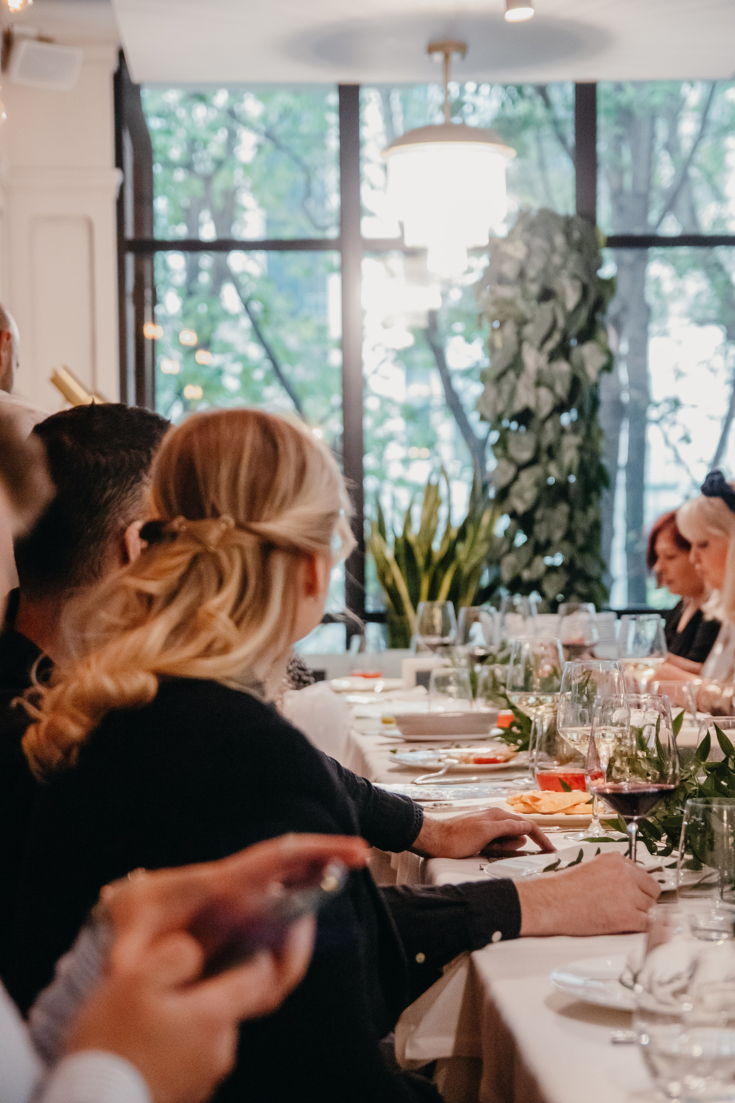 Свадебный ужин. Семейный фотограф в Москве