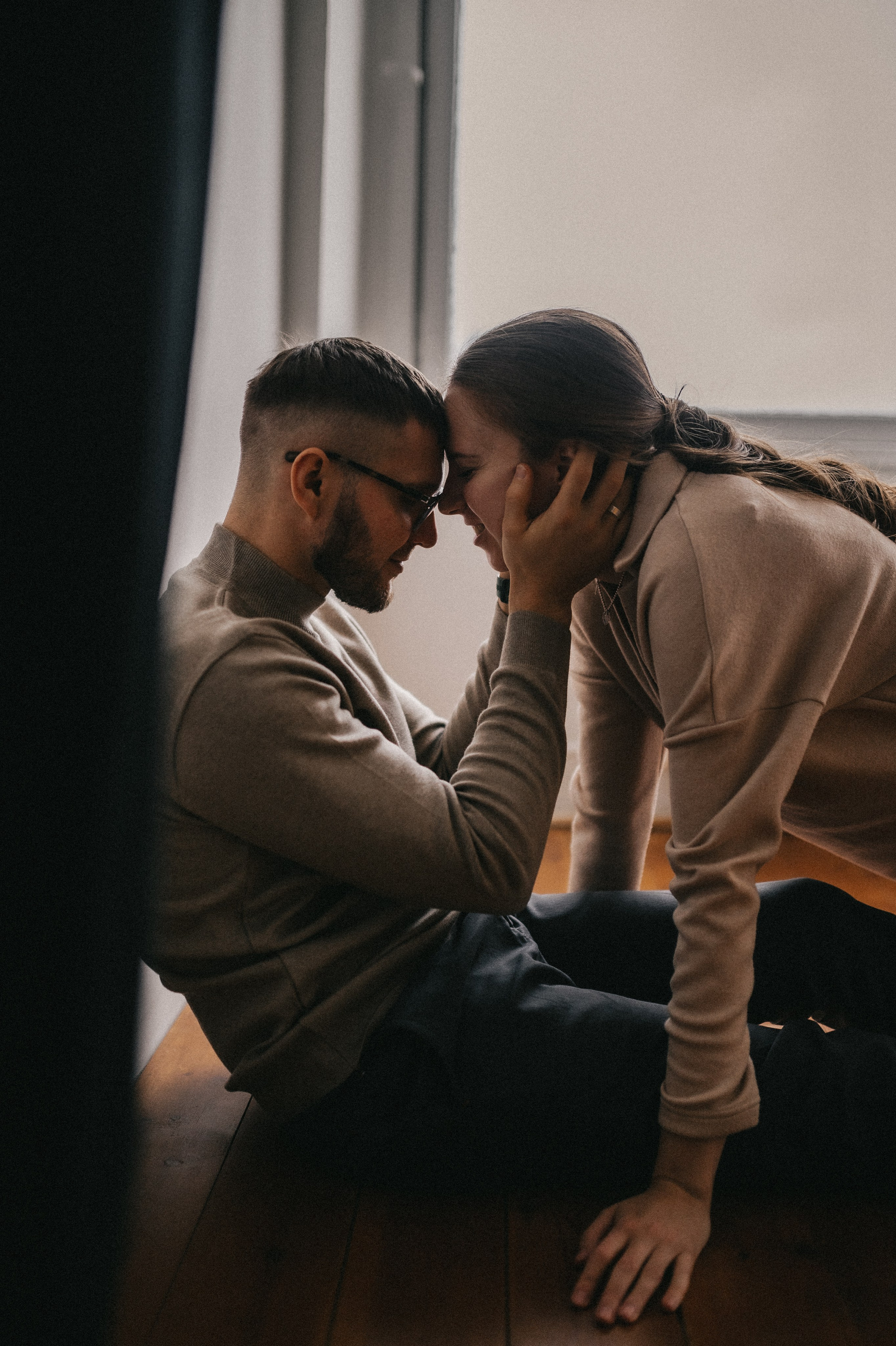 Коля, Таня и Мира в студии Каприфоль. Семейный и свадебный lifestyle-фотограф в Москве Мария Петрова