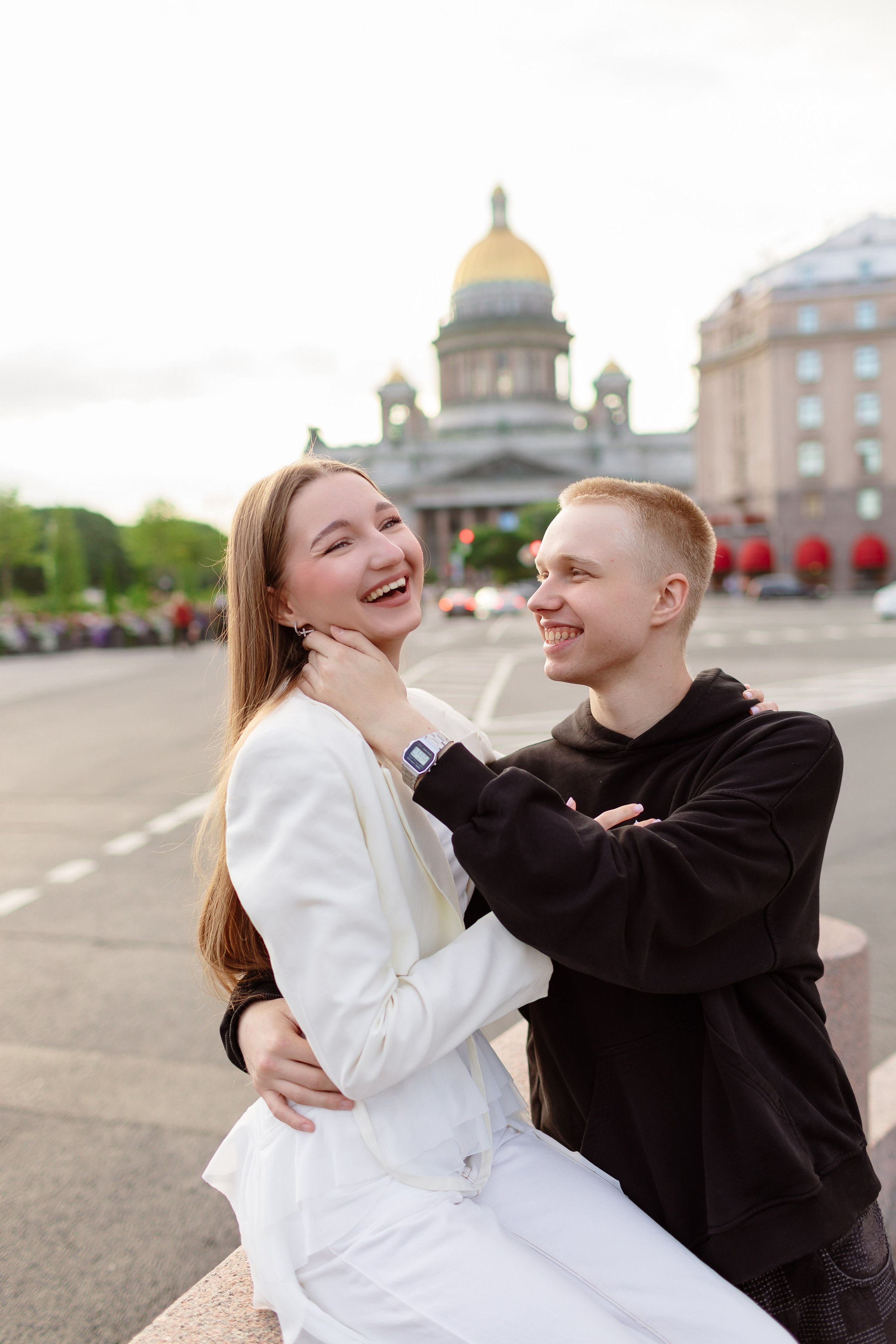 У Исакиевского. Свадебный и семейный фотограф Спб Бошман Ирина