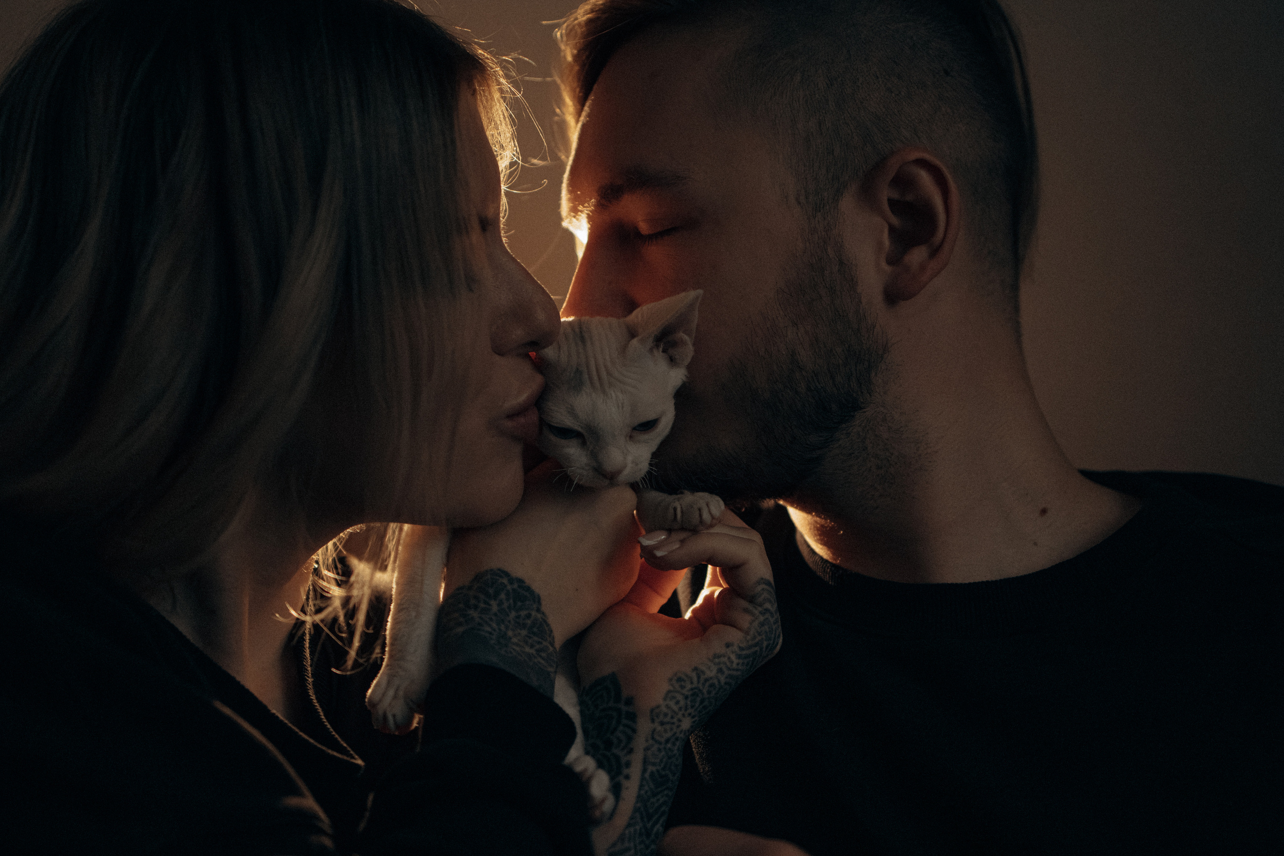 Этери, Саша и Эвия. Фотораф — анималист Мария Шистка