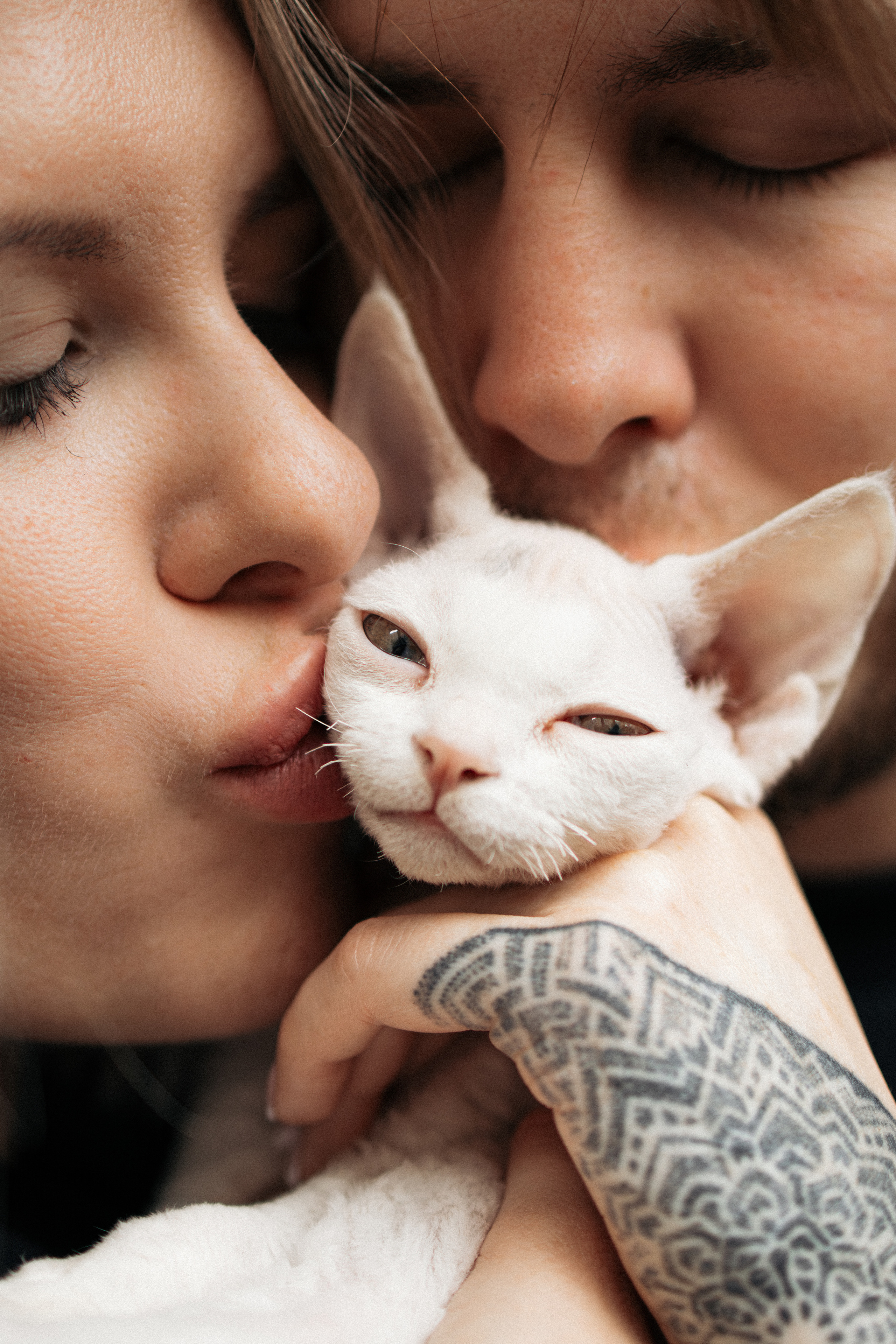 Этери, Саша и Эвия. Фотораф — анималист Мария Шистка