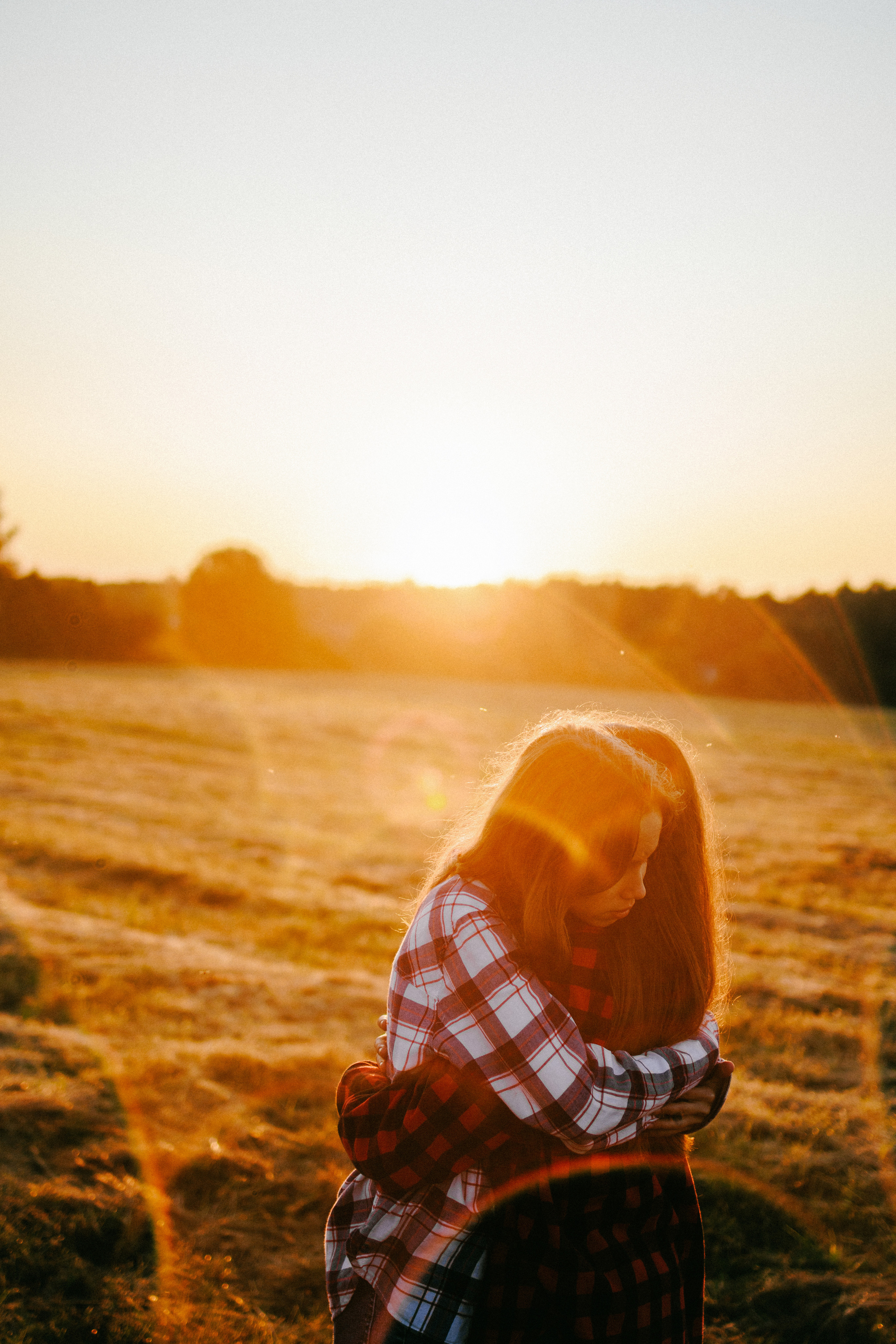 Девочки и рассвет. Фотораф — анималист Мария Шистка