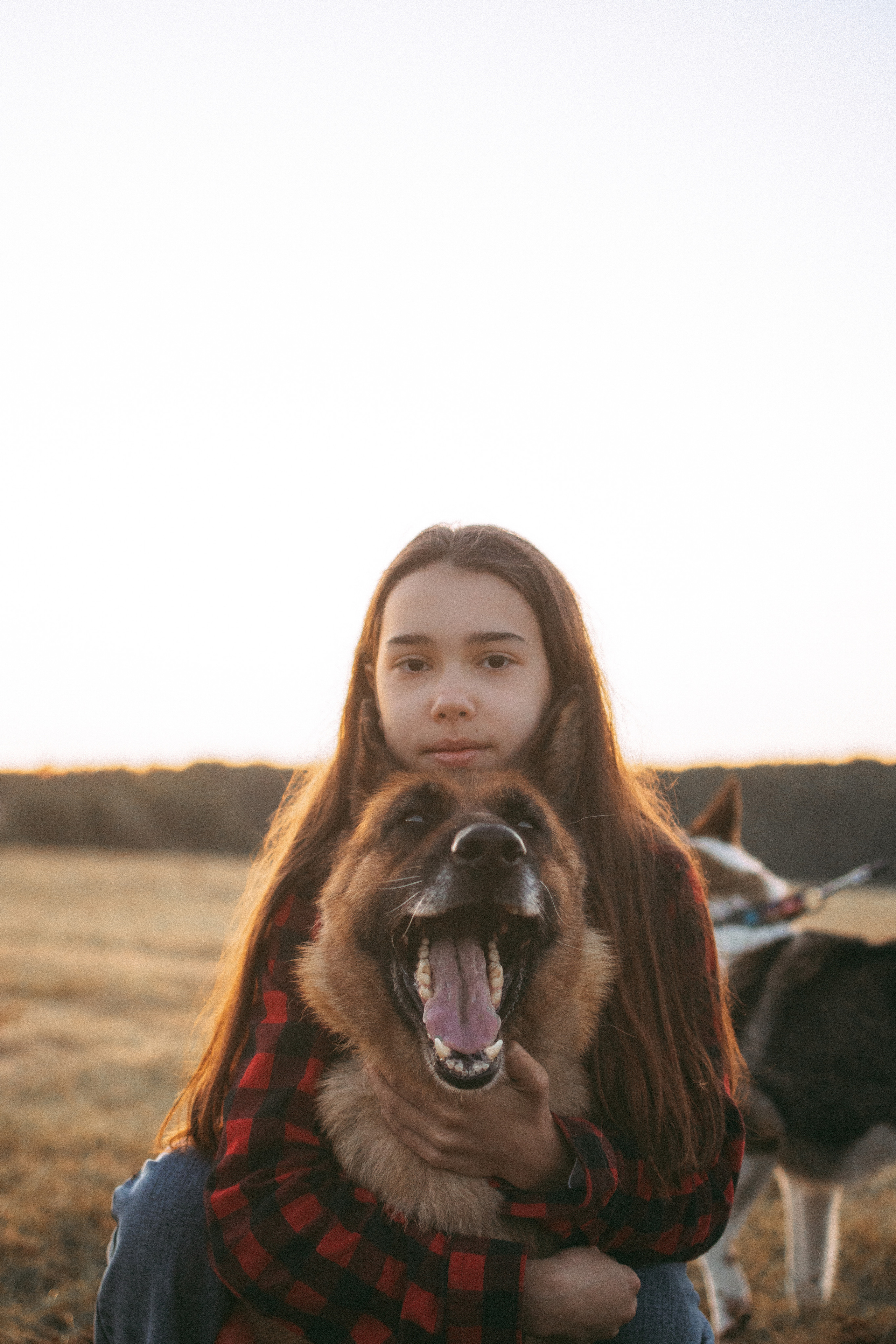 Девочки и рассвет. Фотораф — анималист Мария Шистка