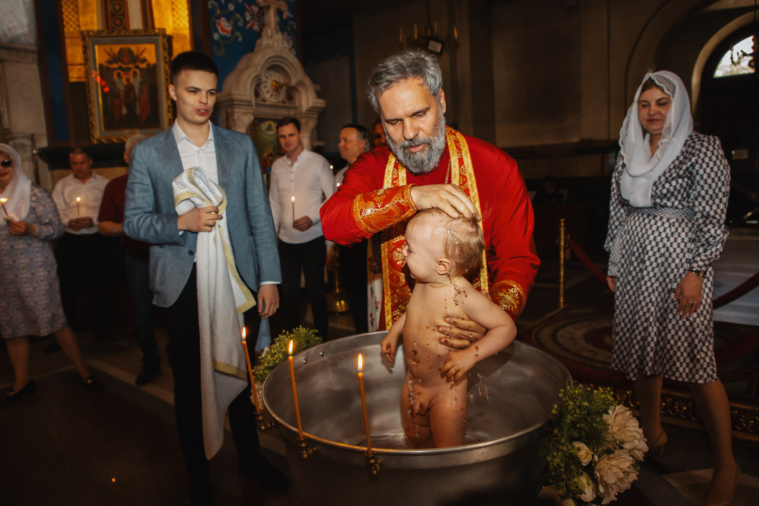 Таинство Крещения в Калининграде. Https://malovafoto.ru