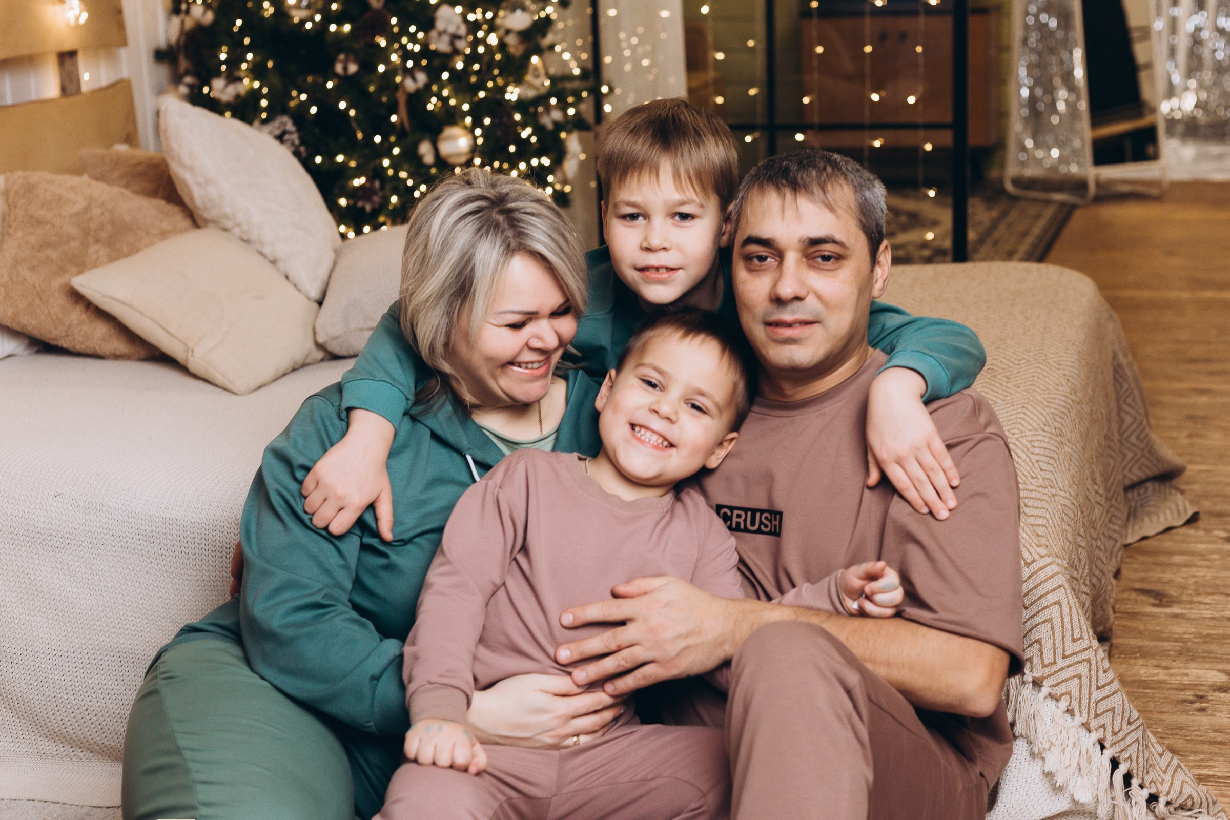 Анастасия с семьей. Свадебный и семейный фотограф в Новосибирске Дарья Кель