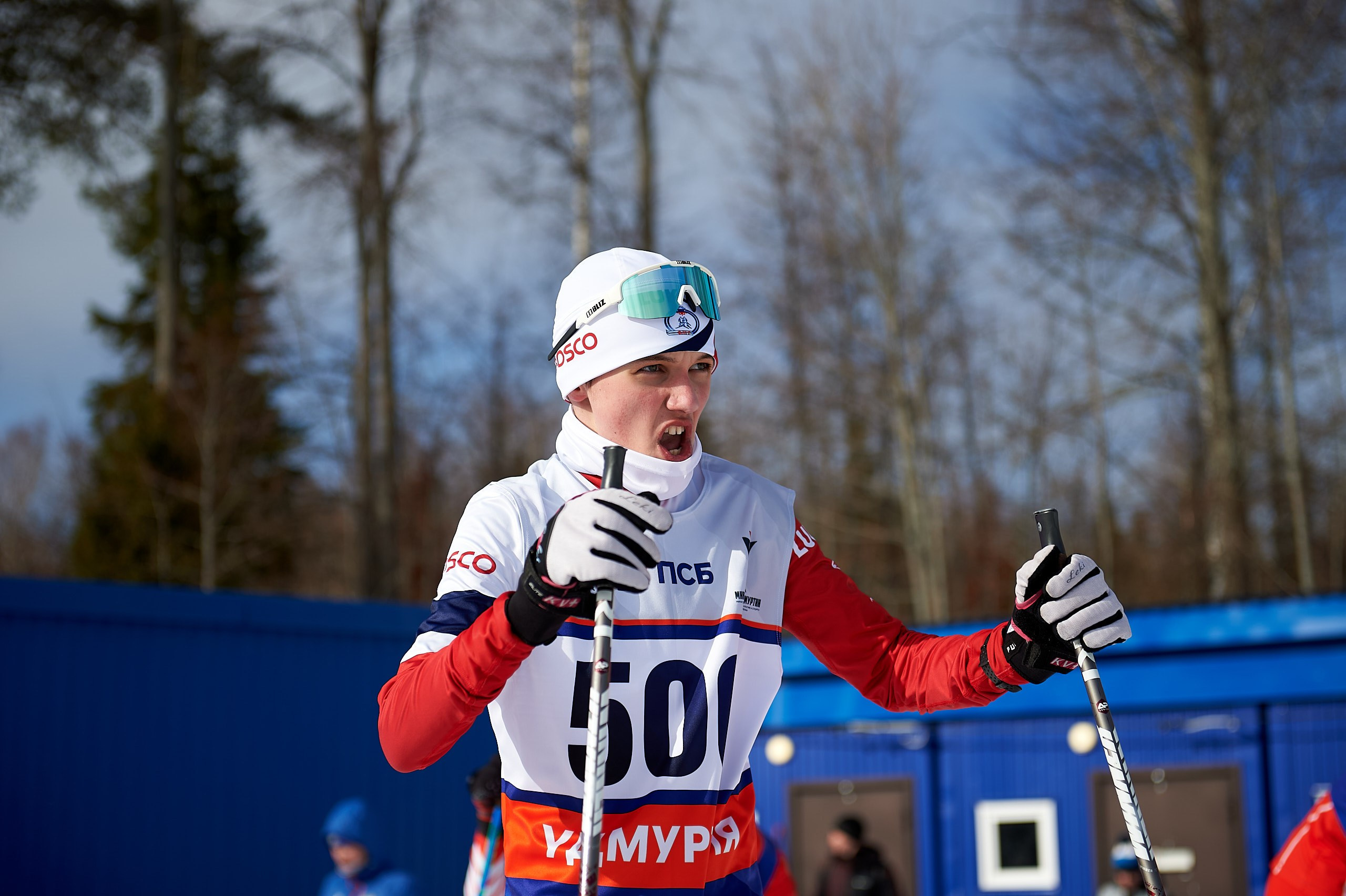 Всероссийские соревнования по лыжным гонкам «Пионерская правда». Ижевс. Спортивный репортажный фотограф в Ижевске Сергей Мерзляков