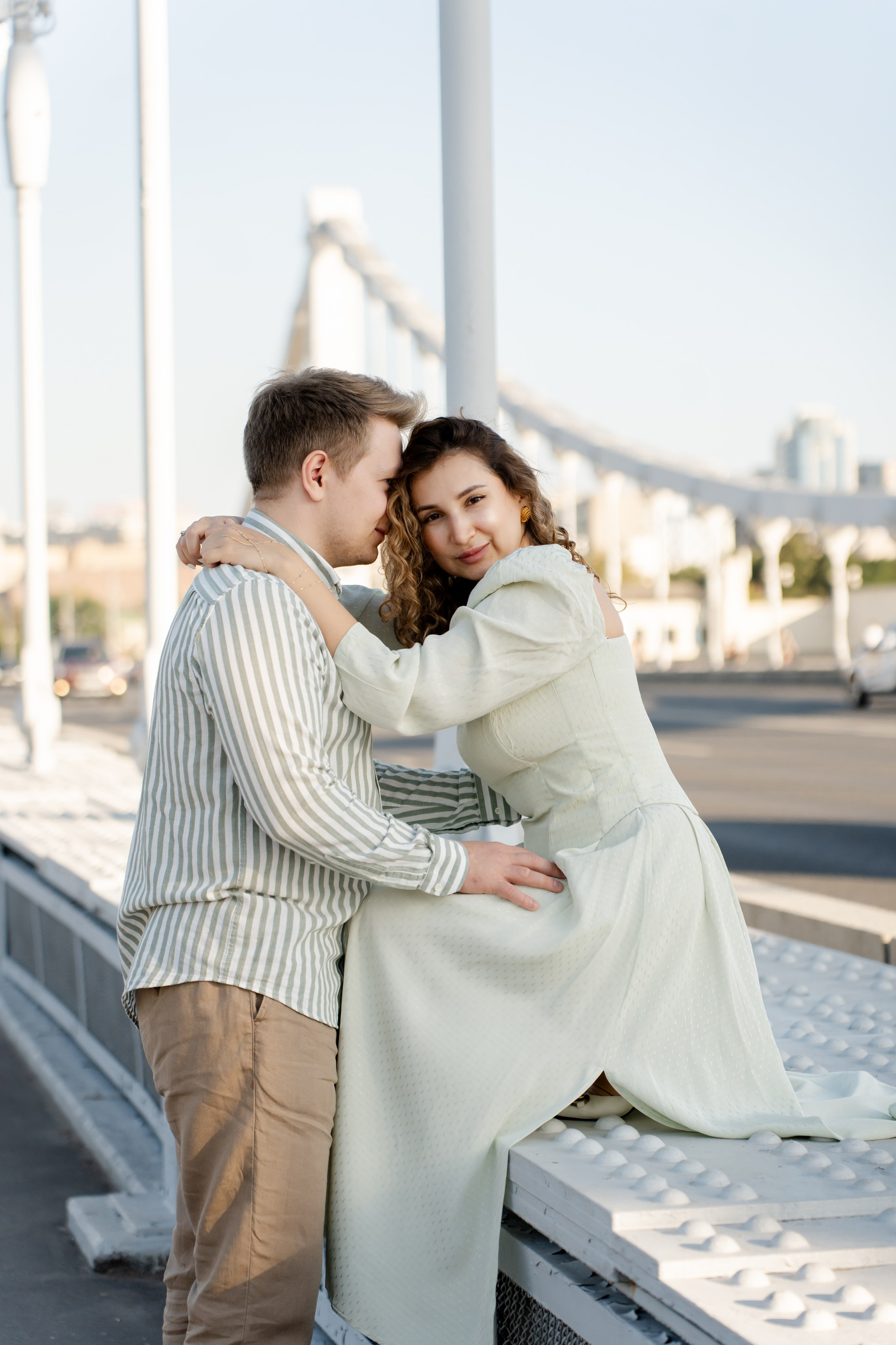 Love story на мосту Фотограф Москва 