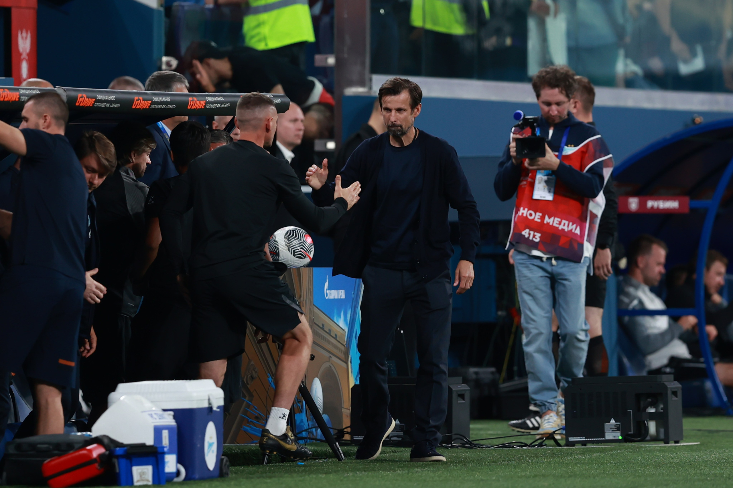 Зенит-Рубин Кубок России по футболу 2024/25 17.09.2024. Спортивный и репортажный фотограф Антон Тереханов