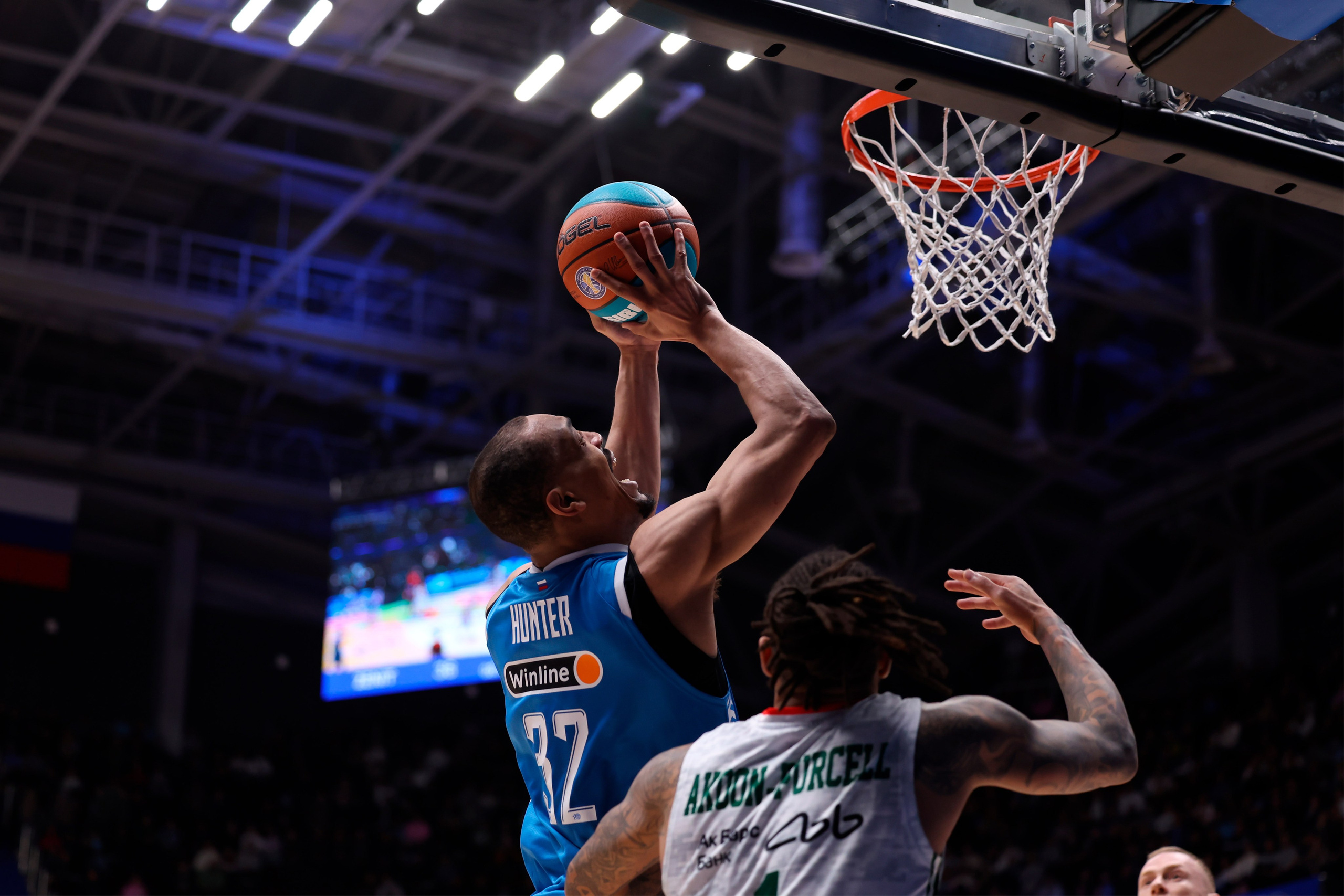 БК Зенит — БК Уникс 13.02.2025. Спортивный и репортажный фотограф Антон Тереханов