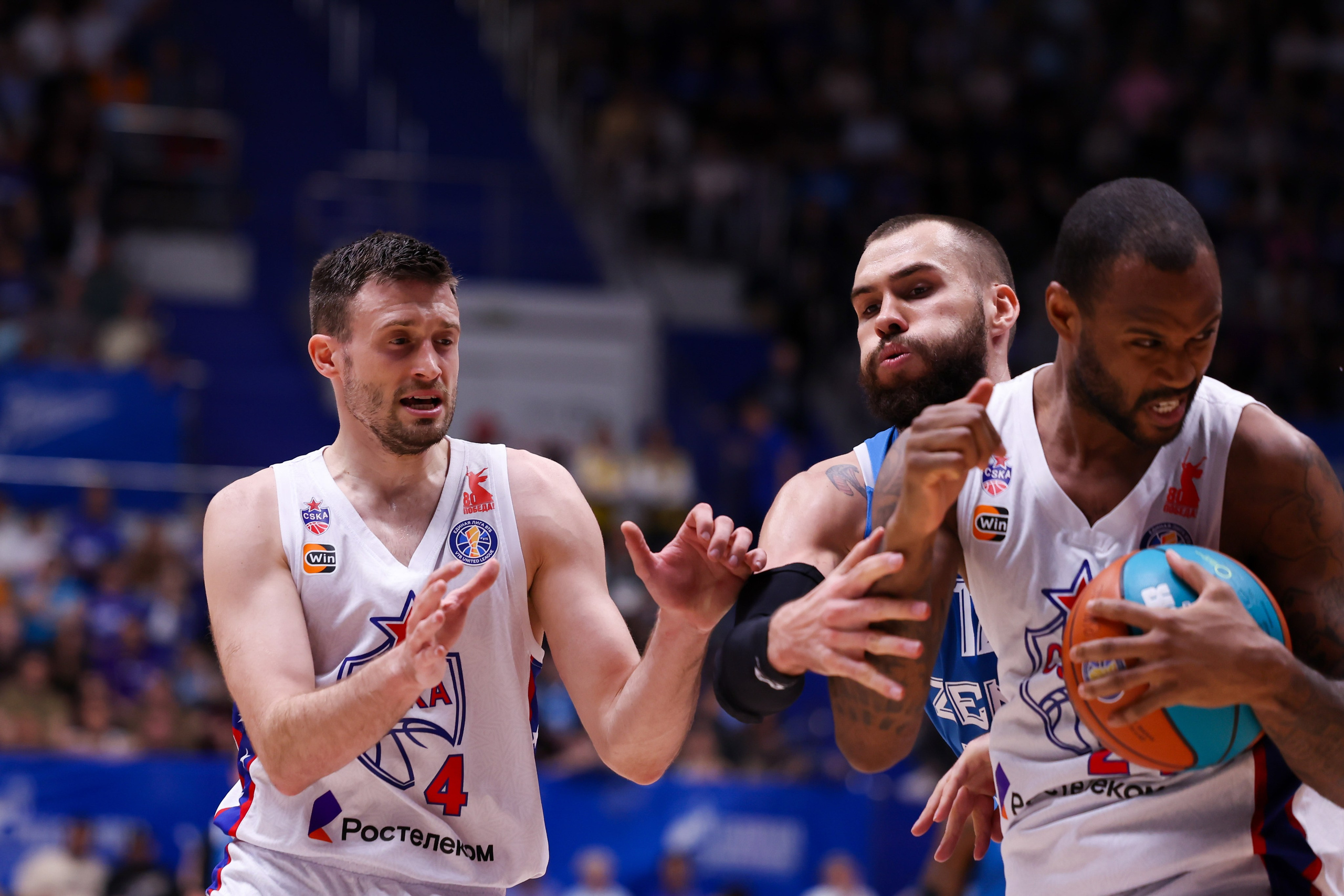 БК «Зенит» — ПБК «ЦСКА» финал ЕЛ ВТБ 5 игра 06.06.2025. Спортивный и репортажный фотограф Антон Тереханов