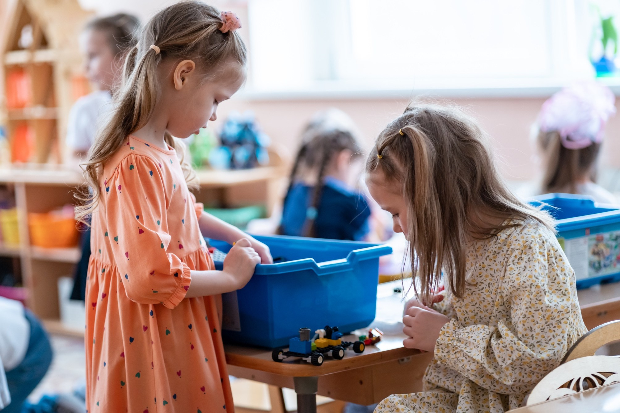 Детский садик. Семейный фотограф Варвара Сорока в городе Москве