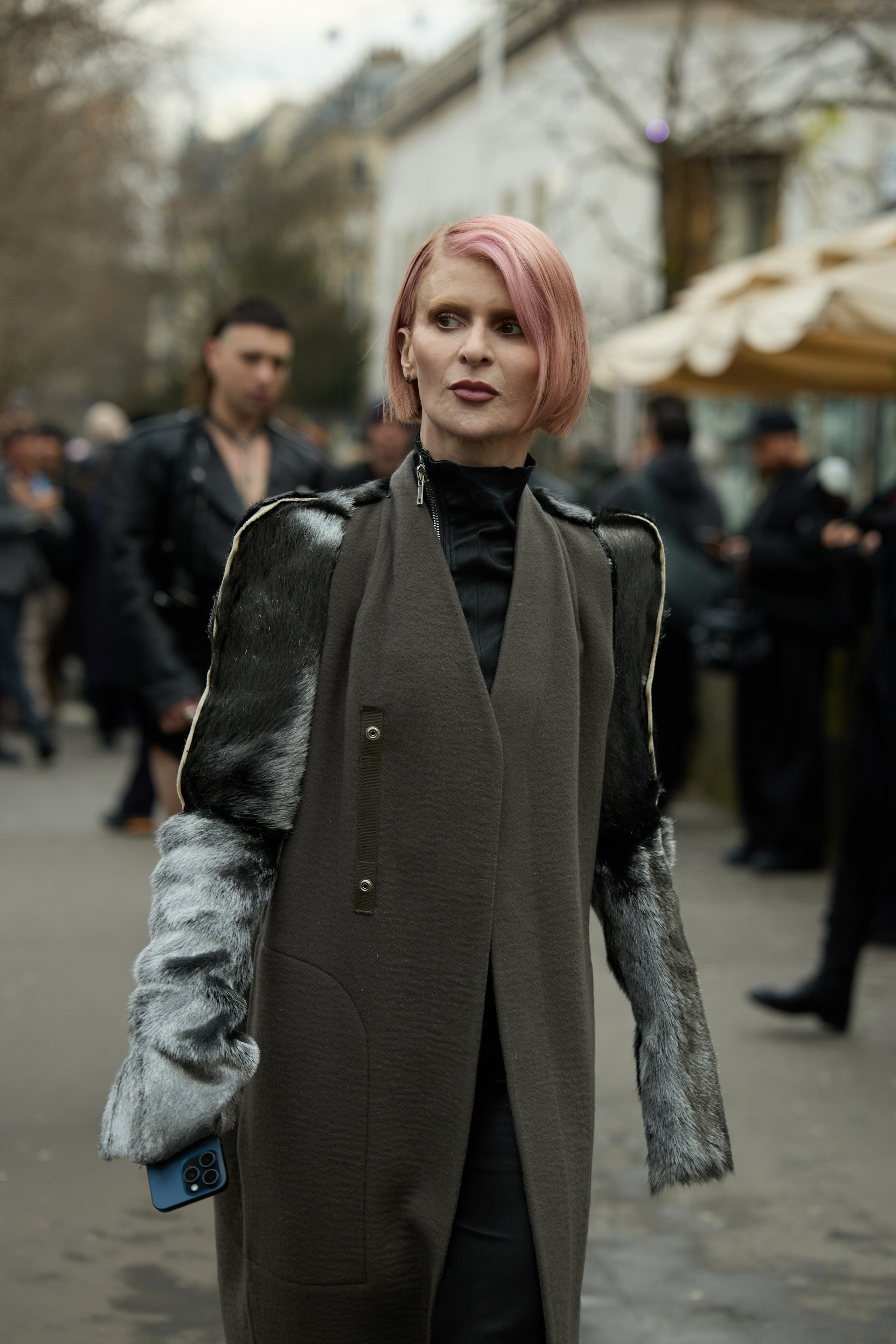 PFW MENSWEAR FALL/WINTER 25/26 RICK OWENS. Photographer in Milan Ivan Goncharov